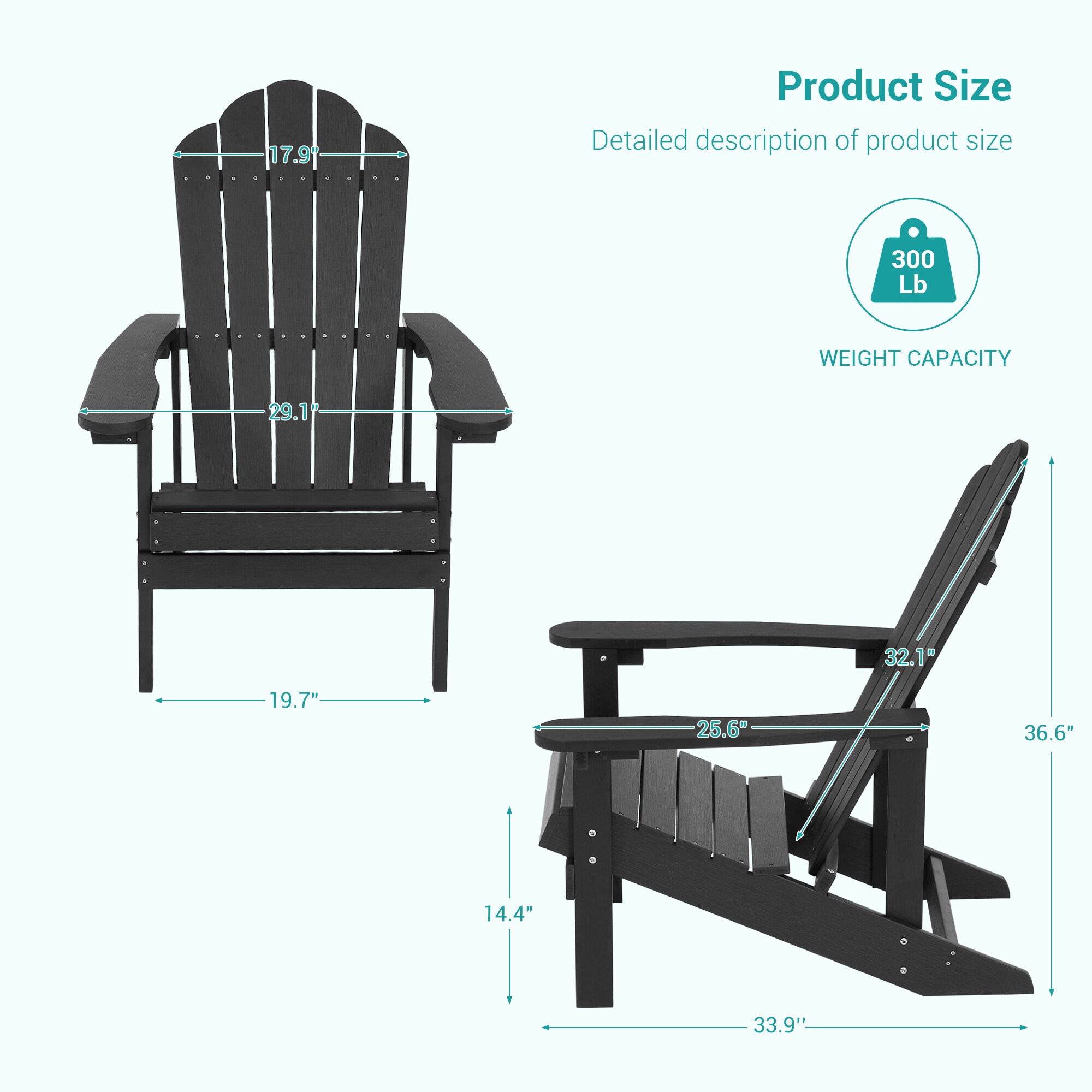 ACEGOSES LW-QW-32BK Patio-Chairs - View #6