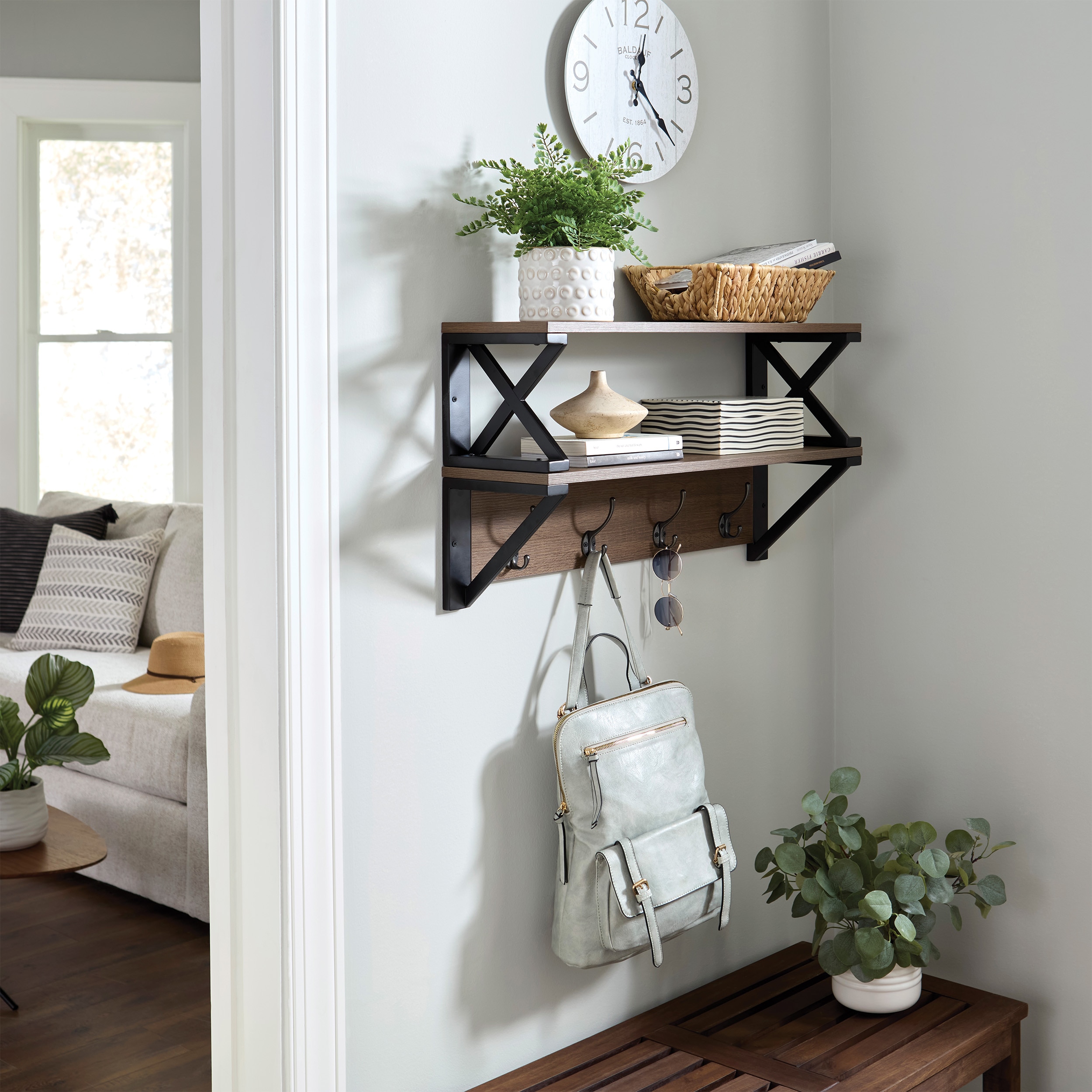 allen + roth LWSWMSJ Wall-Mounted-Shelving - View #4