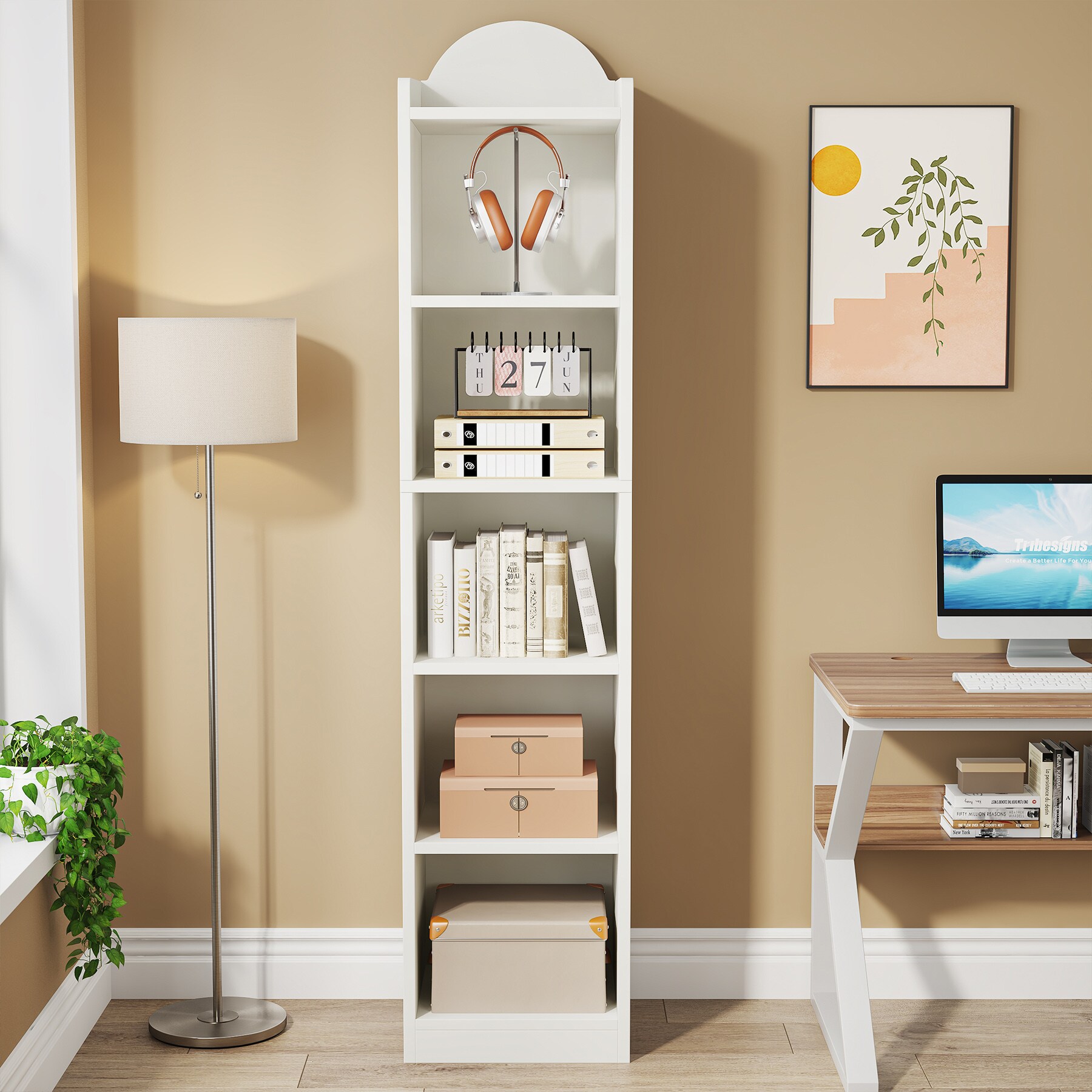 Tribesigns HOGA-NY161 bookcases - View #3