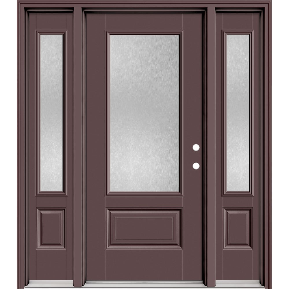 Masonite Frosted glass Exterior Doors at Lowes.com