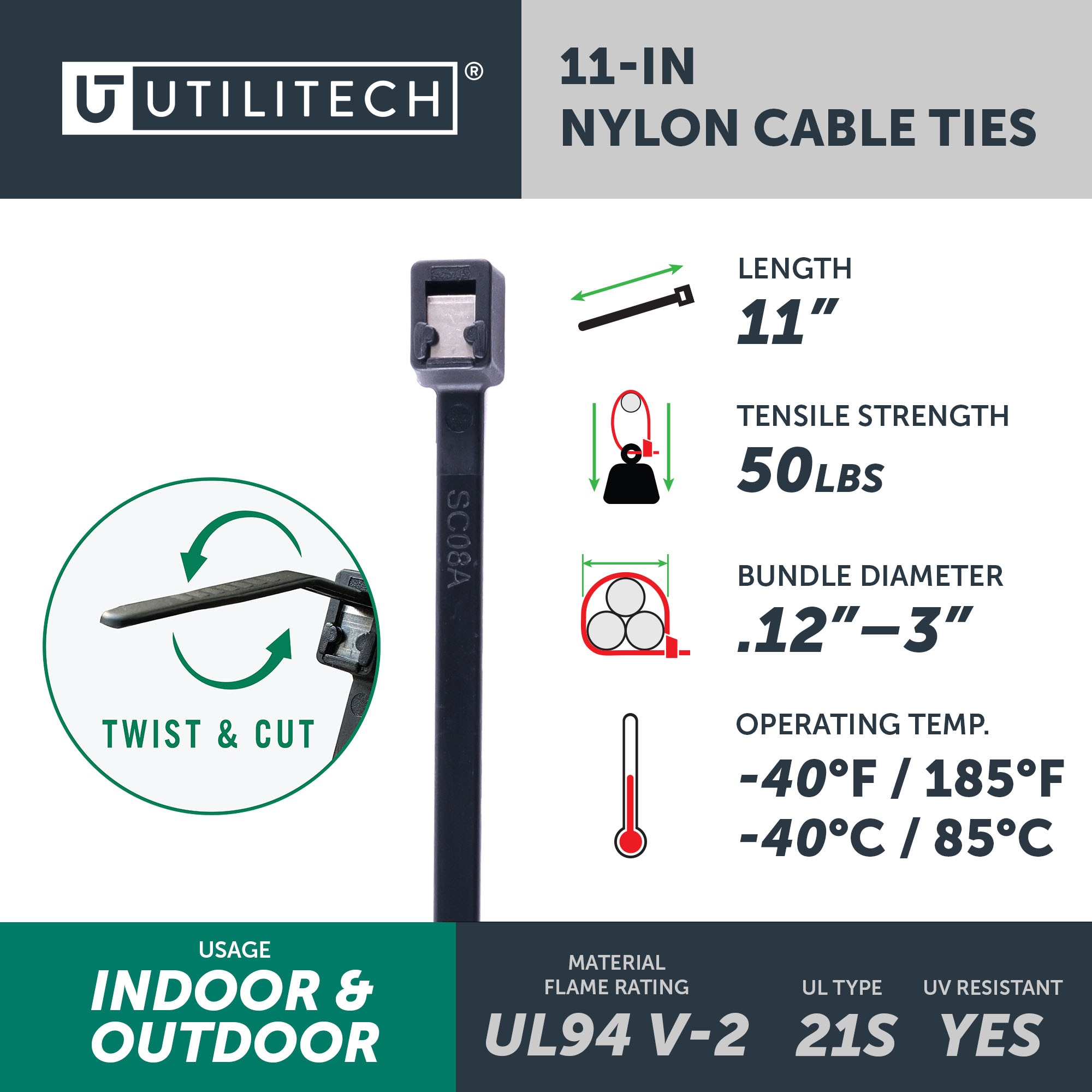 Utilitech SGY-CT141 Cable-Ties - View #3