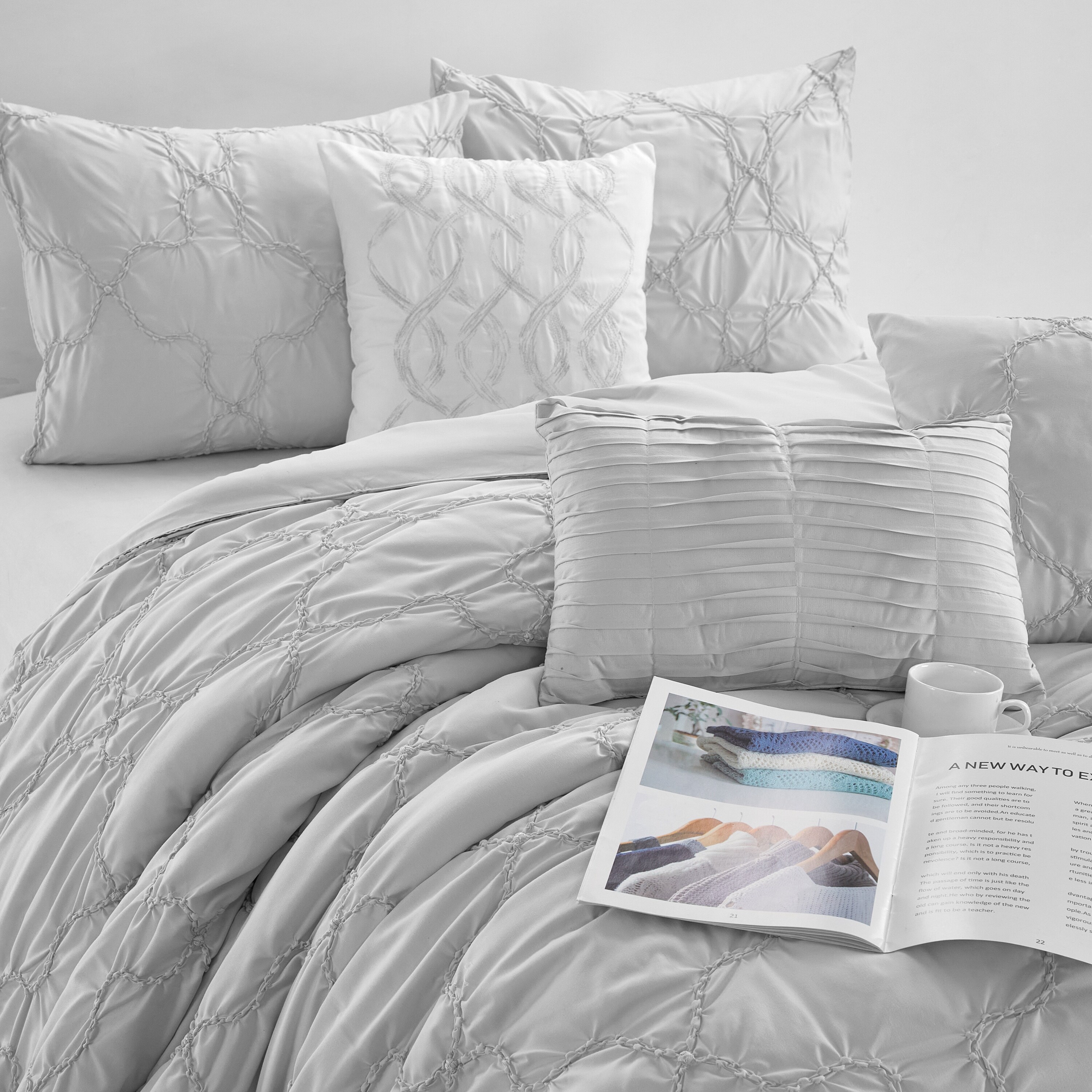 Nanshing MARISCOS7-K-GRY bedding - View #2