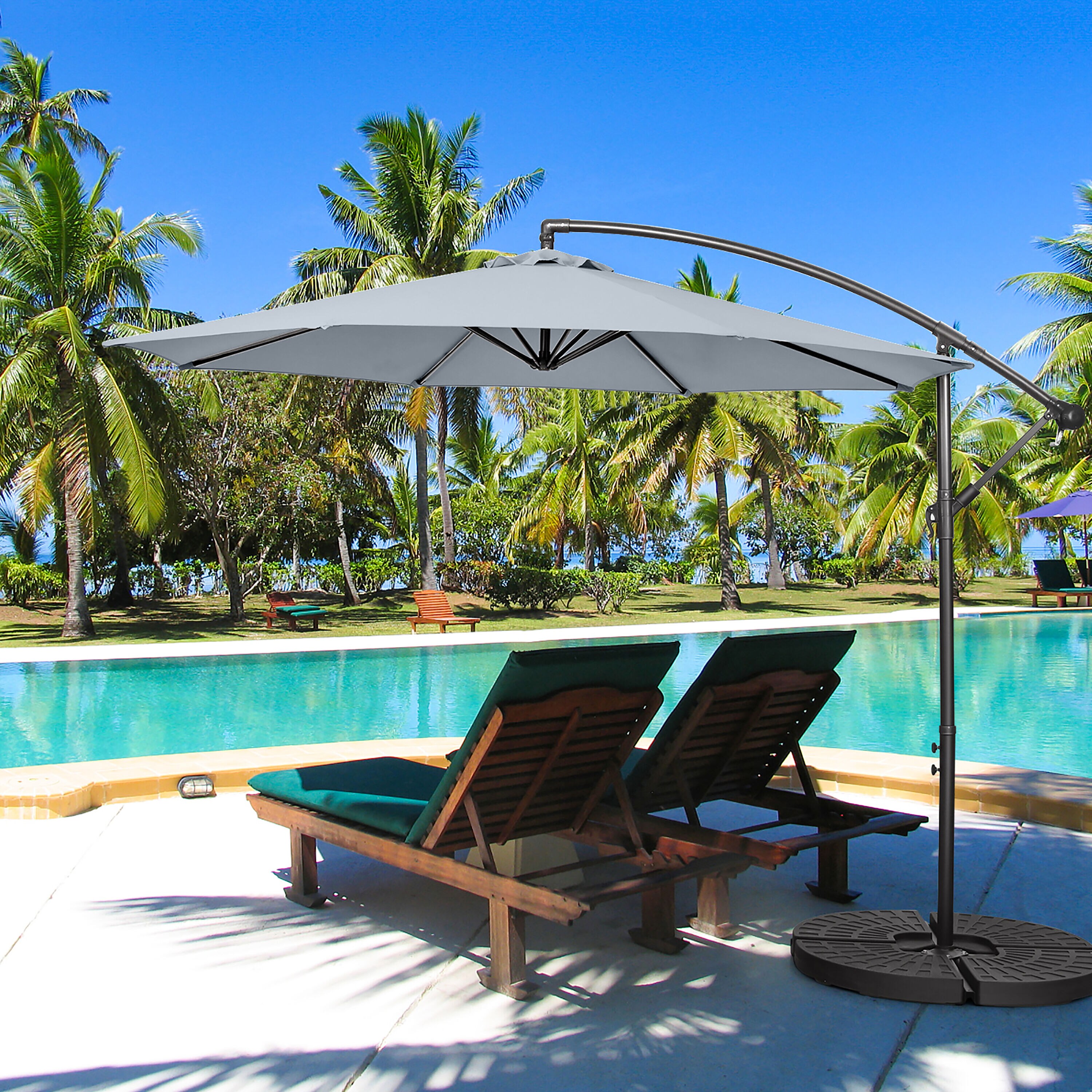 Costway NP10171SL Umbrellas-2 - View #11