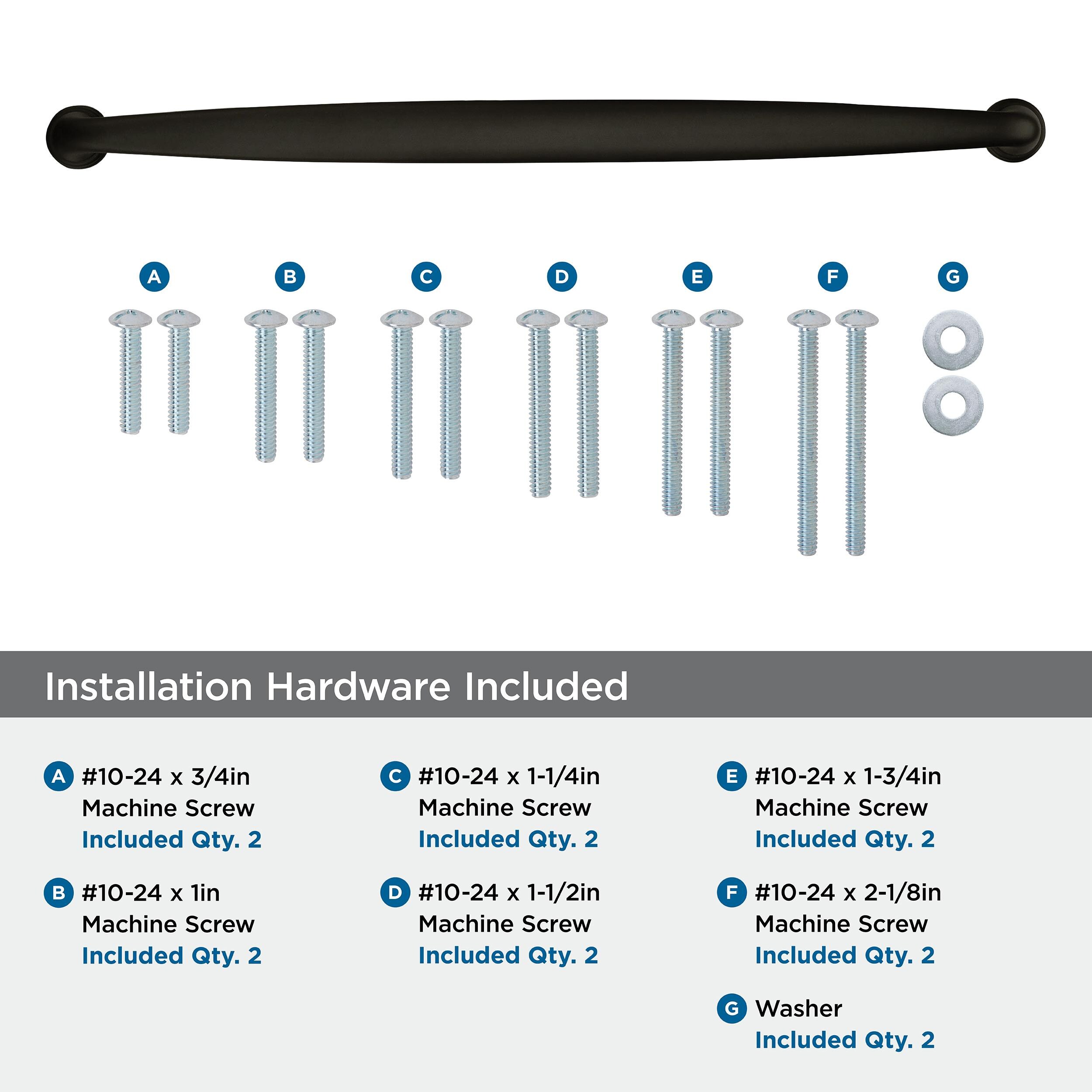 Amerock BP53806BBR Cabinet-Pulls - View #5