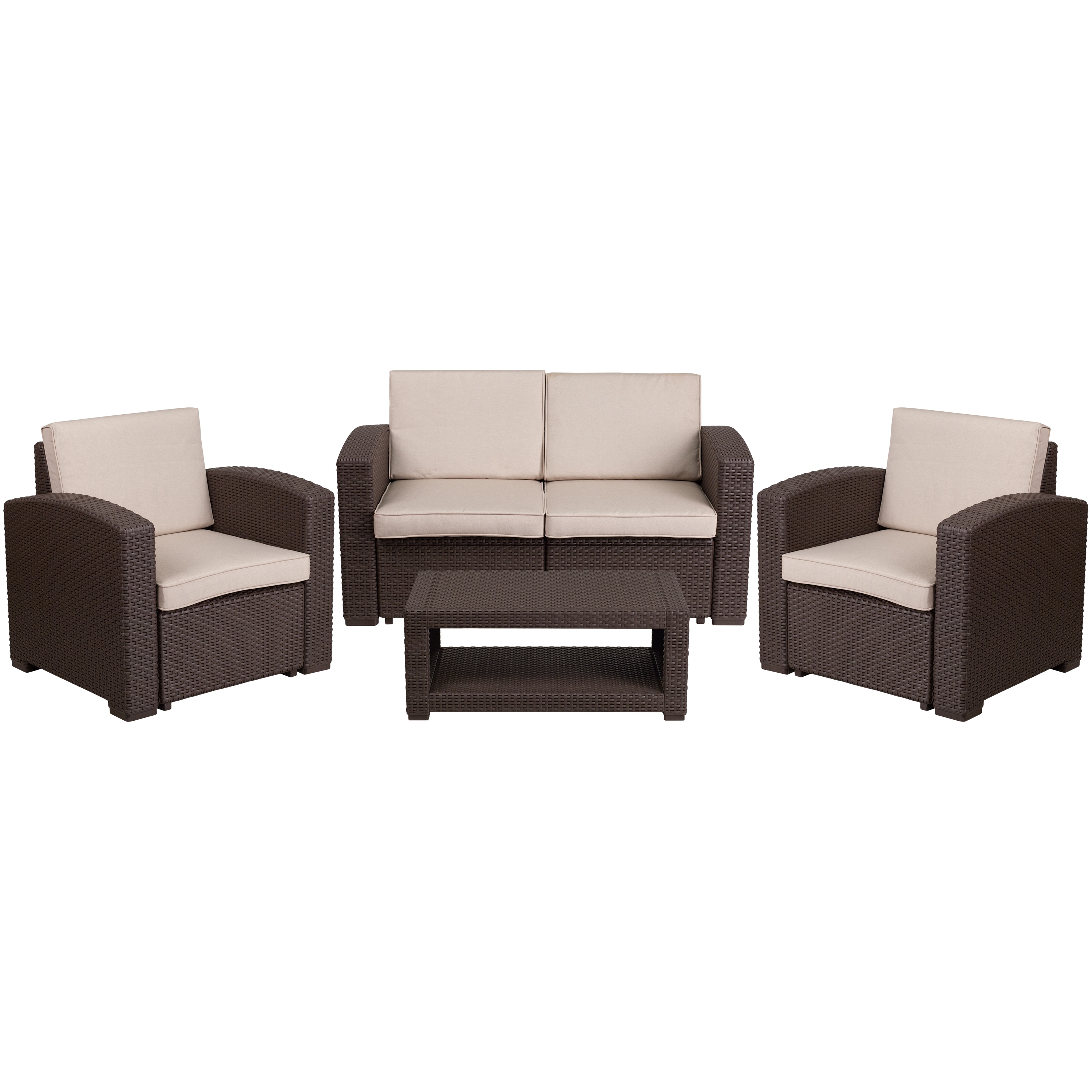 Flash Furniture 889142215776 Patio-Conversation-Sets - View #4
