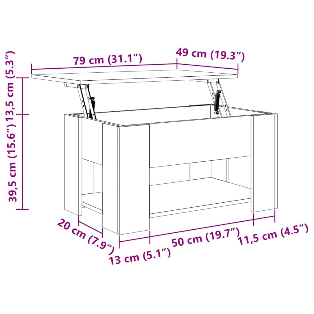 vidaXL 819277 Coffee-Tables - View #8