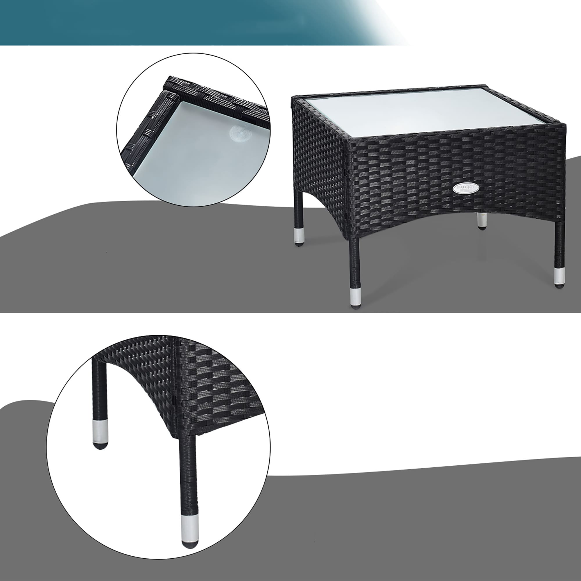 Costway HW68962TU Patio-Conversation-Sets - View #3