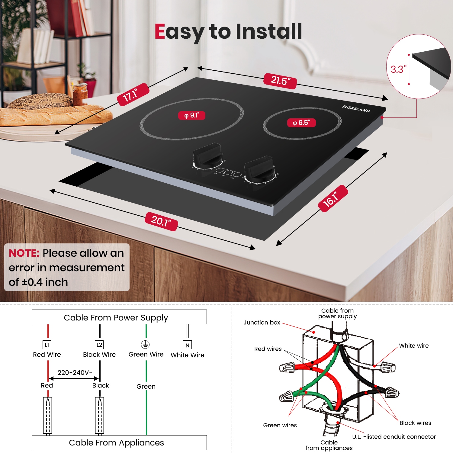 GASLAND PRO CH1212BS Elec-Cktp - View #2