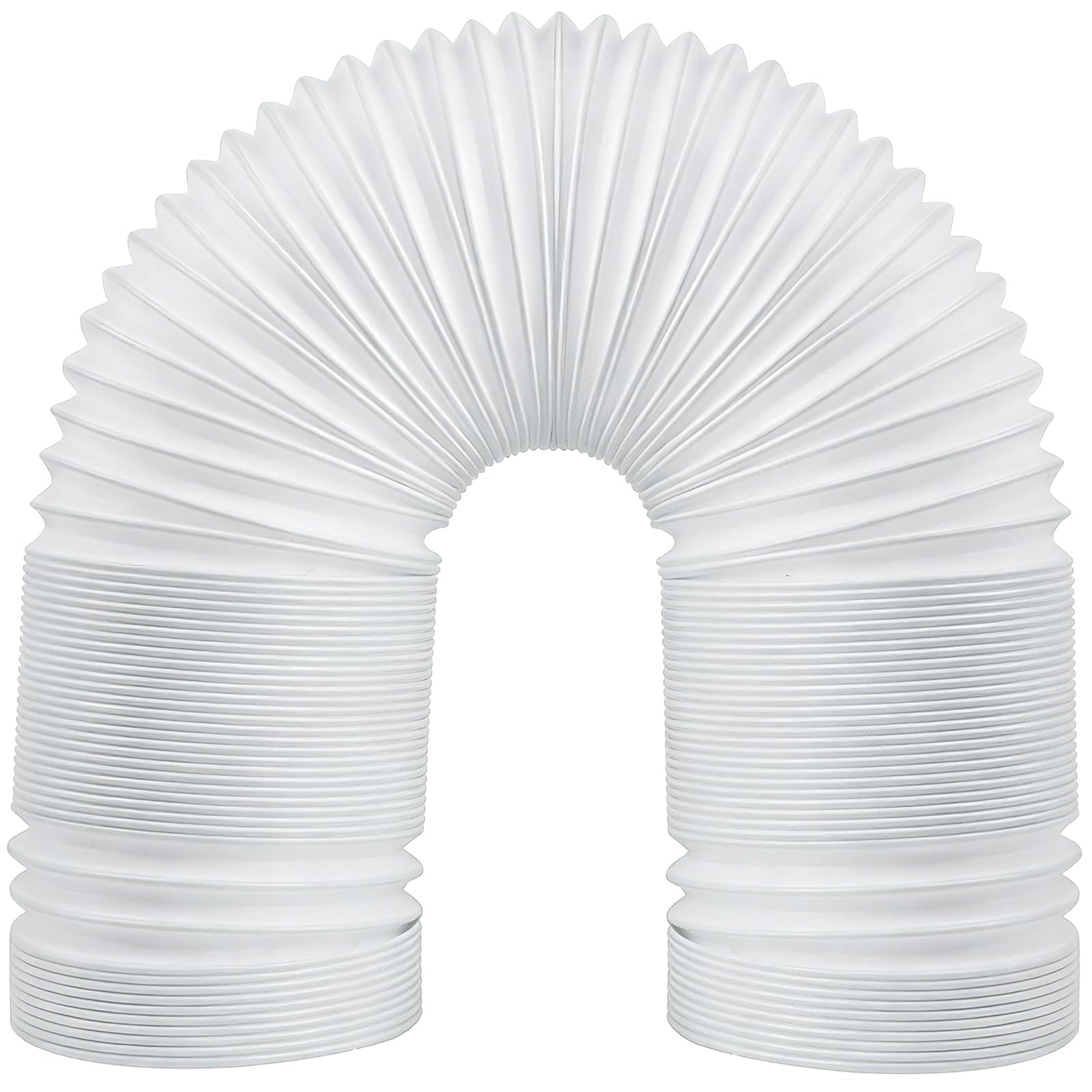 Etokfoks  5 9 in AC Exhaust Hose Anti Clockwise Thread Compatible with Portable Air Conditioner Models 1 Piece