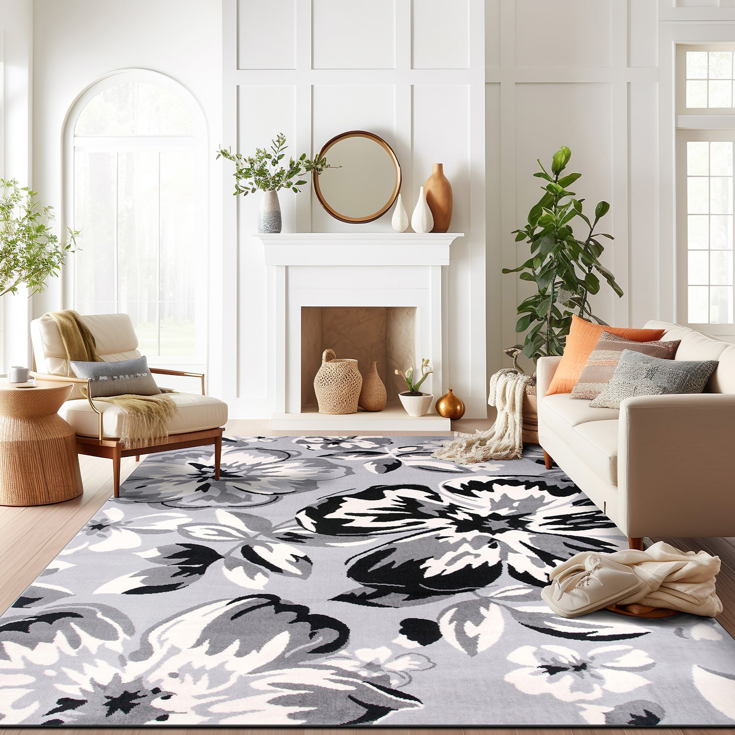 World Rug Gallery 9098GRAY10X14 rugs - View #7