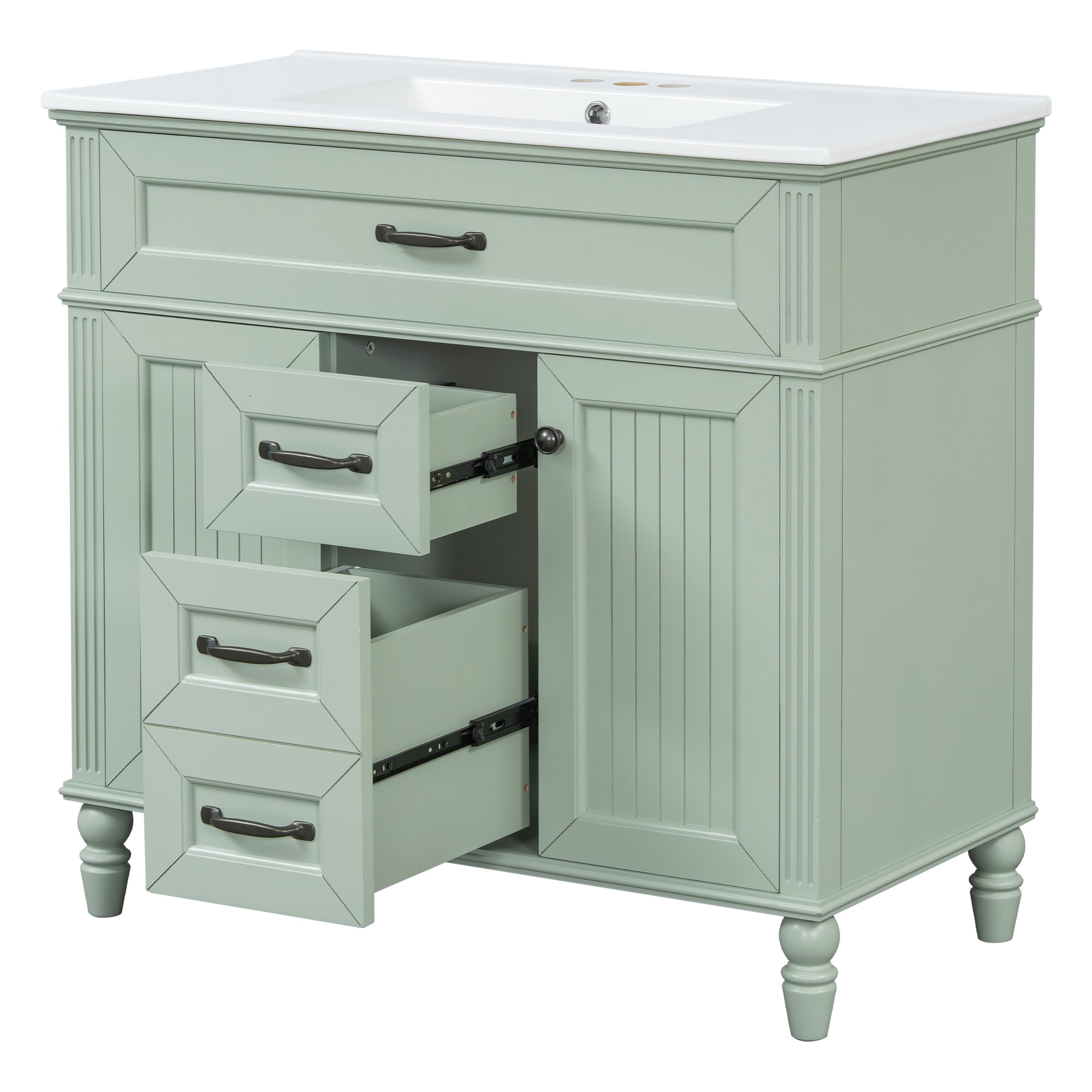 WELLFOR CBY-P314034F Bath-Vanity-Combo - View #6