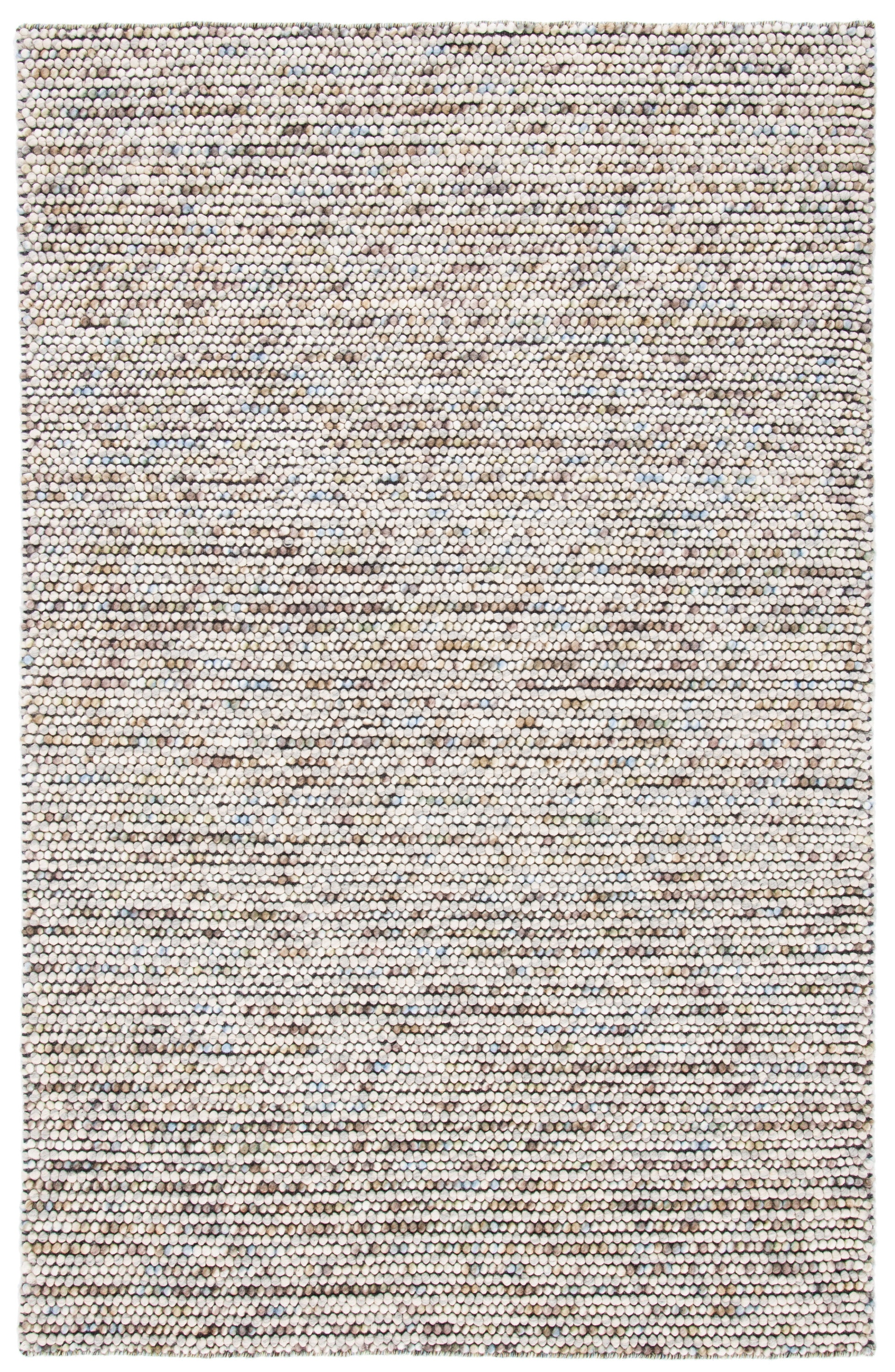 Safavieh NAT620D-4 Natura Waterton 4 x 6 (ft) Wool Ivory/Multi Rectangular Indoor Abstract Farmhouse/Cottage Area rug