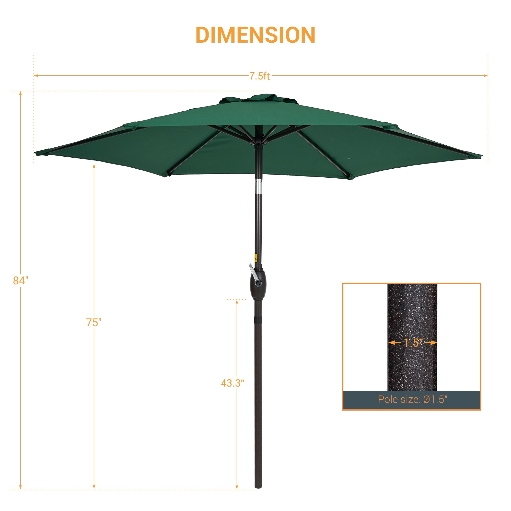 ACEGOSES LW-75DG Umbrellas-2 - View #7