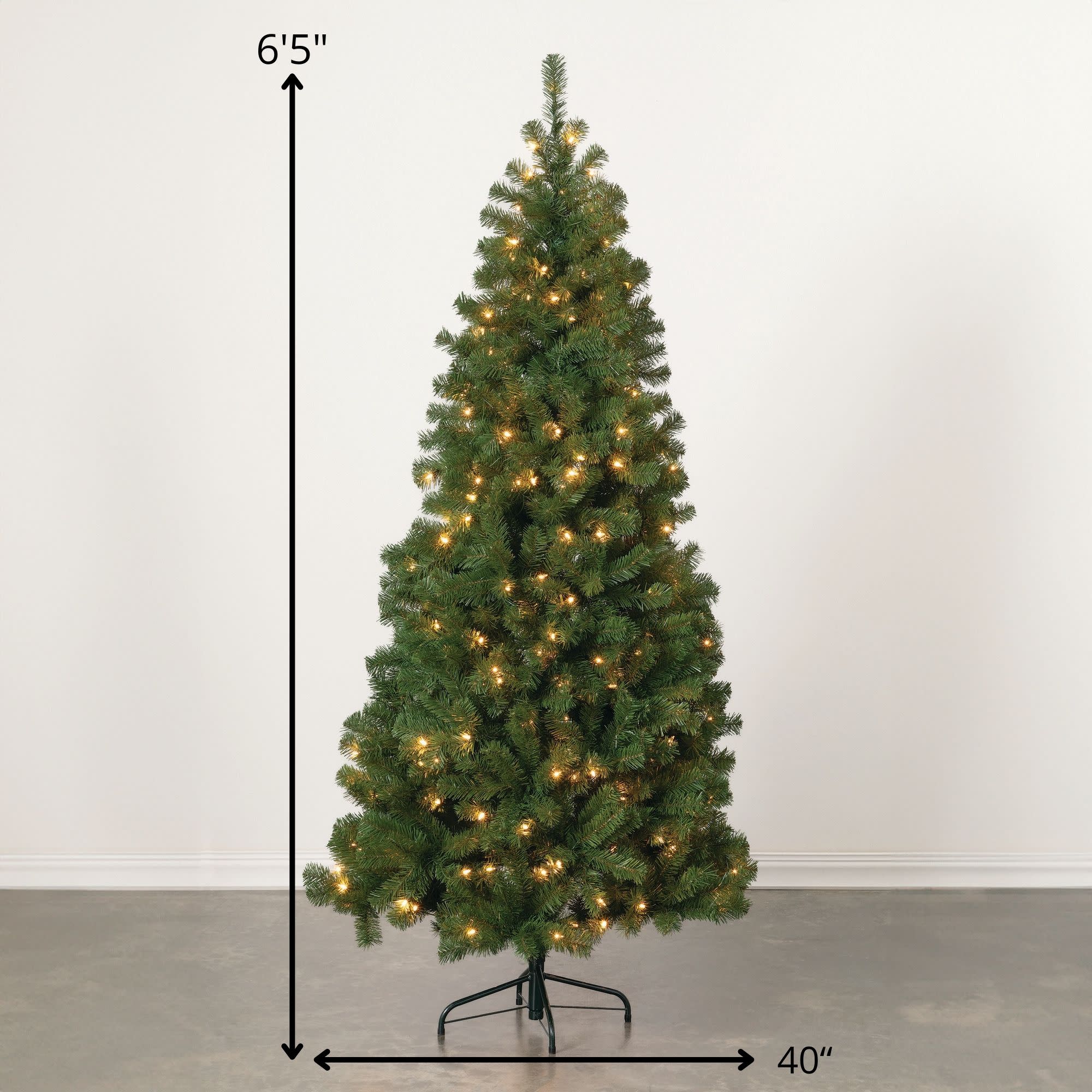 7ft. Pre-Lit sold Willow Pine Artificial Christmas Tree