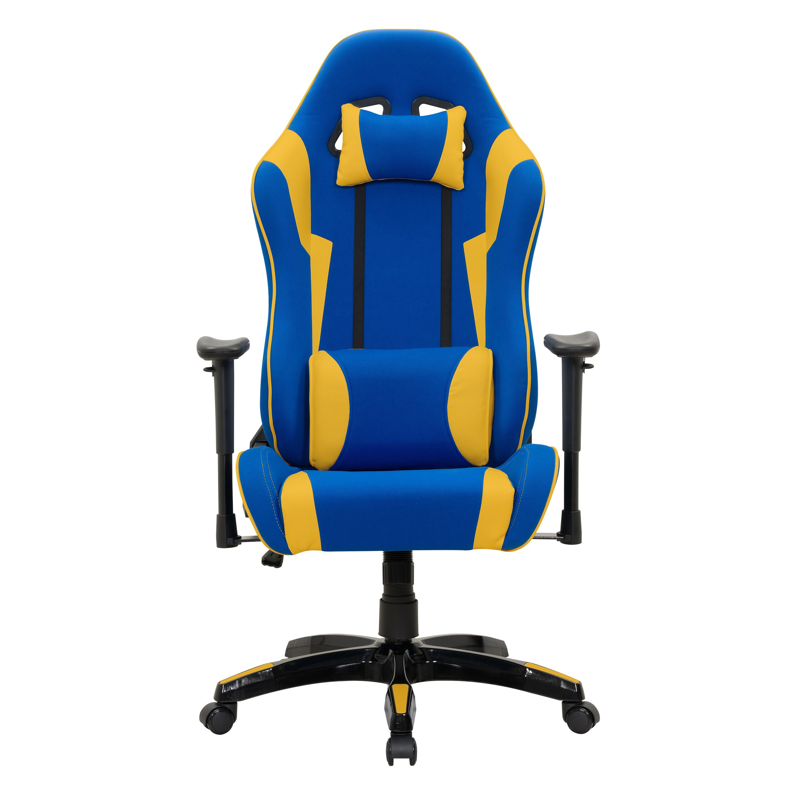 Yellow and white gaming outlet chair