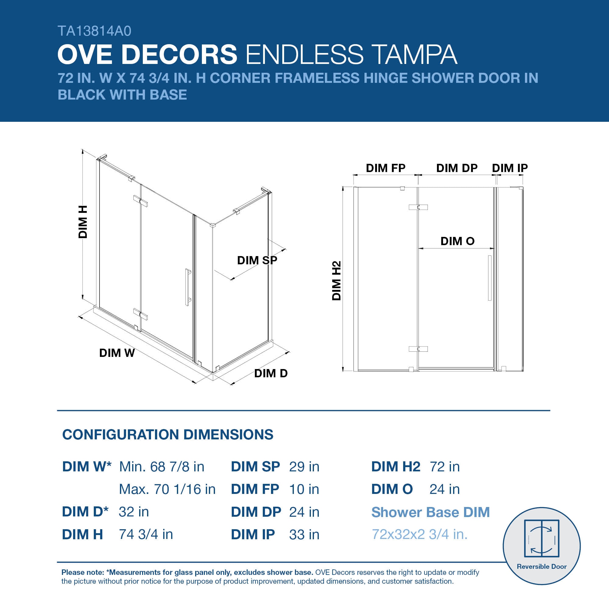 OVE Decors 828796062275 Alcove-Shower-Kit - View #2