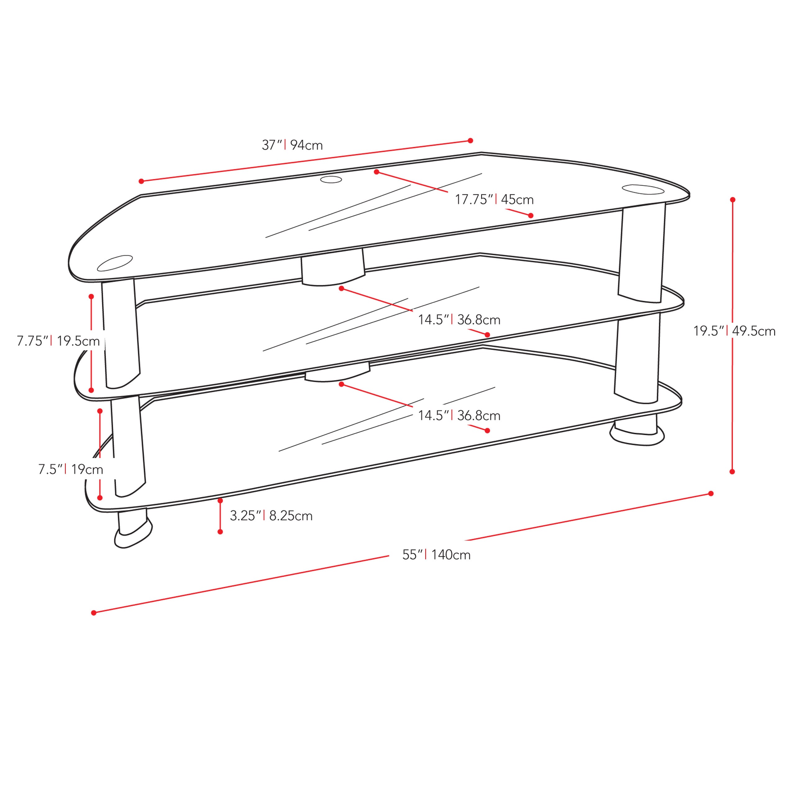 CorLiving TRL-501-T Tv-Stands - View #5