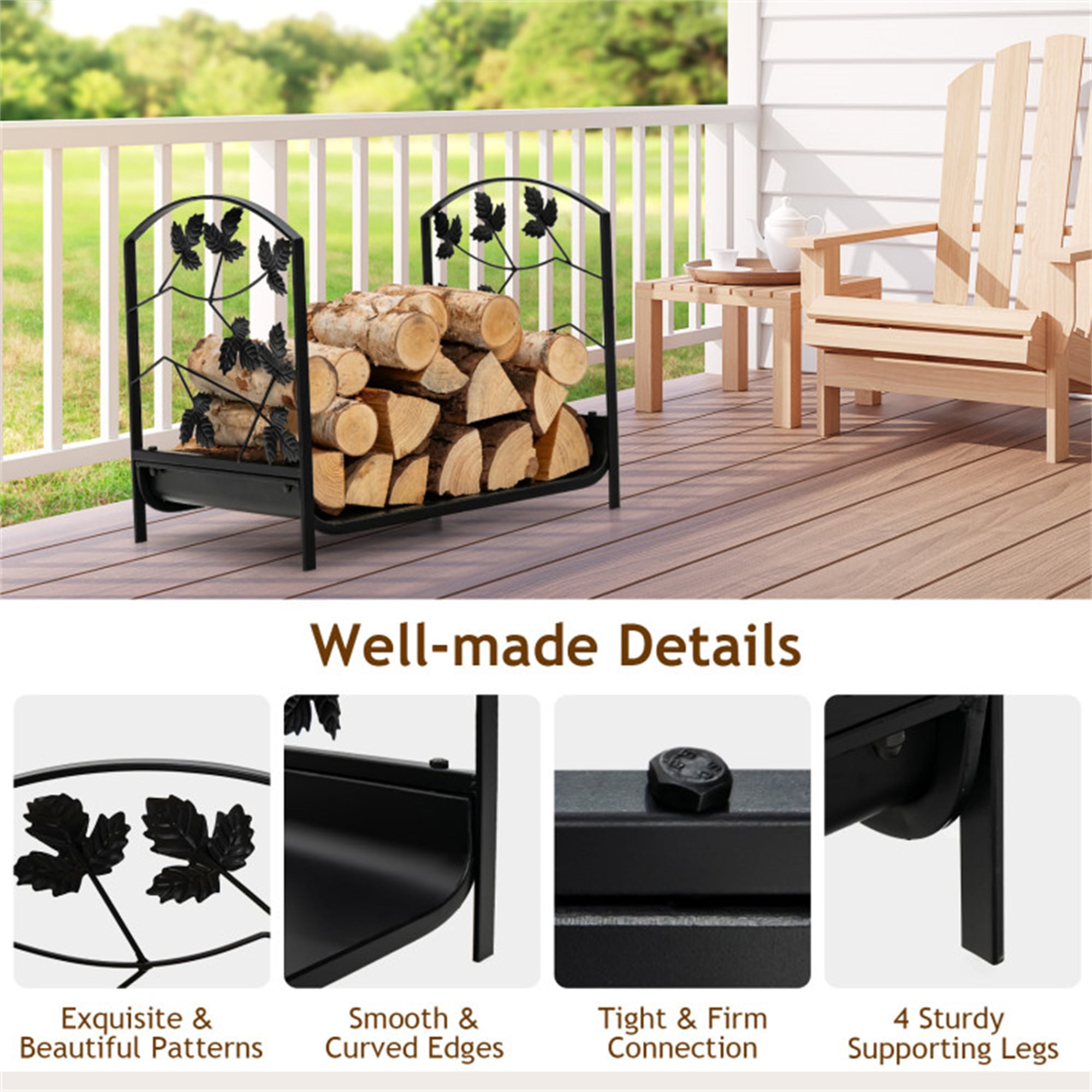 BABOOM BOM-HV10305-CO Firewood-Storage - View #7