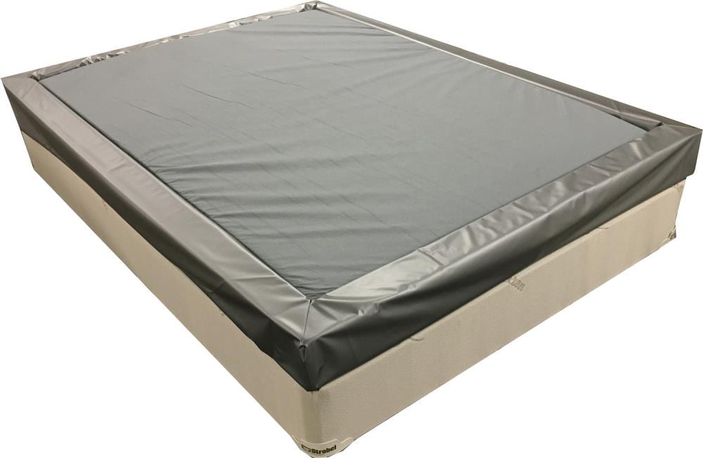 Strobel 3100W4SNCQ Queen Size Blue Softside Waterbed
