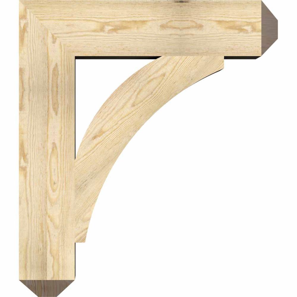 Ekena Millwork BKT06X28X32THR04RDF Exterior-Brackets-Braces - View #3