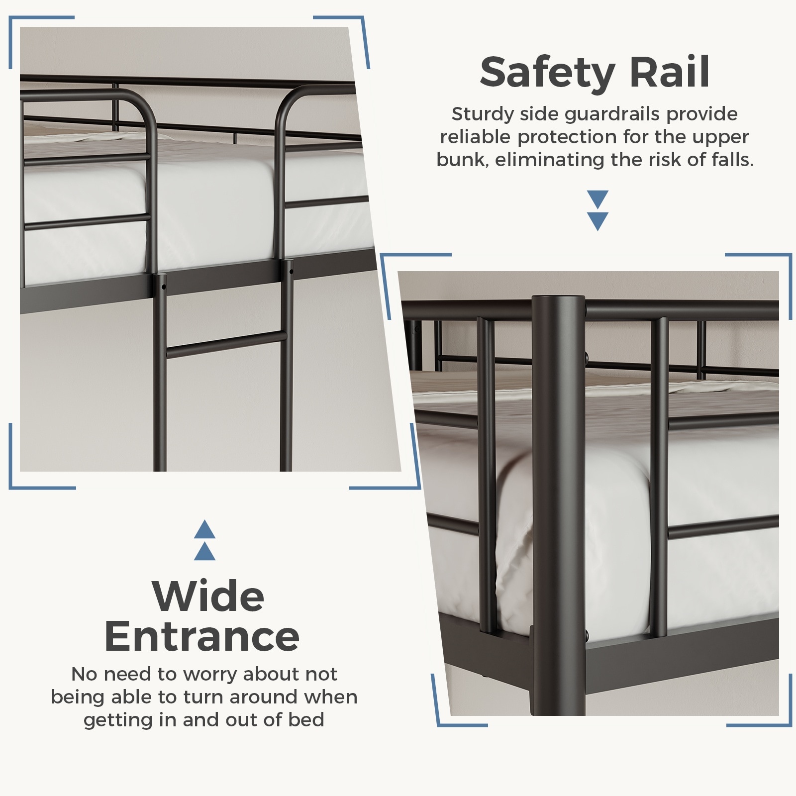 Sweetcrispy L-FD-SCC2979-TTBK Bunk-Beds - View #6