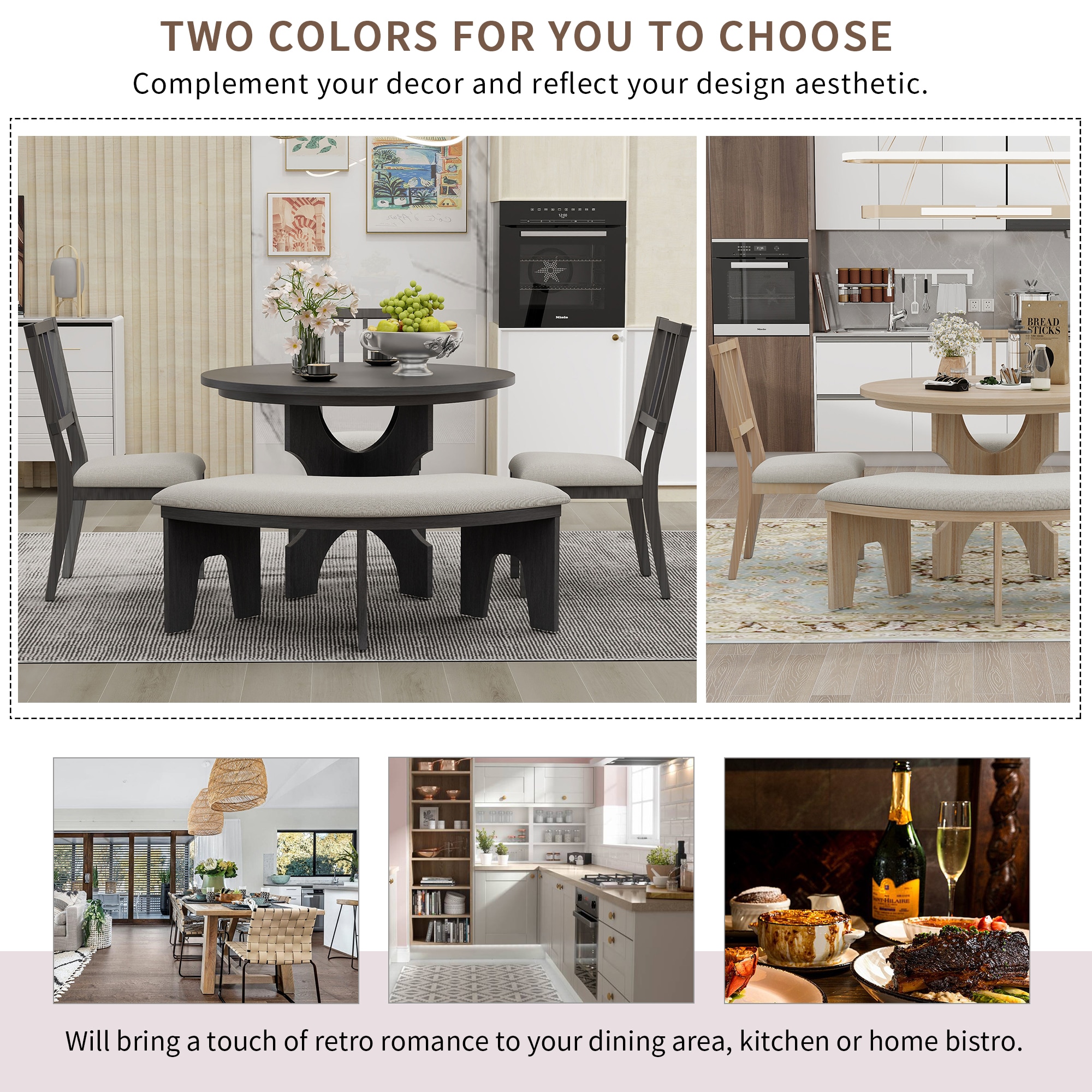 Qualler FSUDTM098E Dining-Sets - View #4