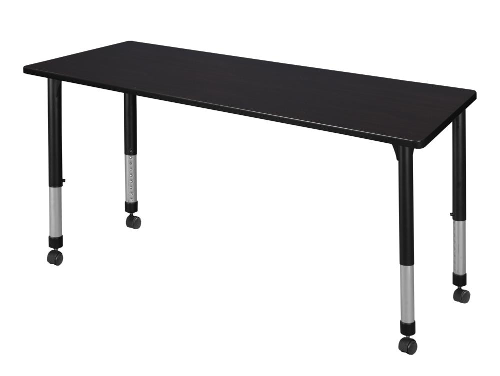 Regency MT6630MWAPCBK Classroom Tables Brown 4-Person Training Table (66-in W x 34-in H)