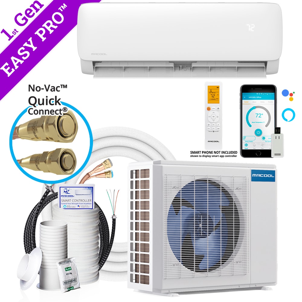 MRCOOL EZ Pro Single Zone 17000-BTU 18.5 SEER Ductless Mini Split Air ...