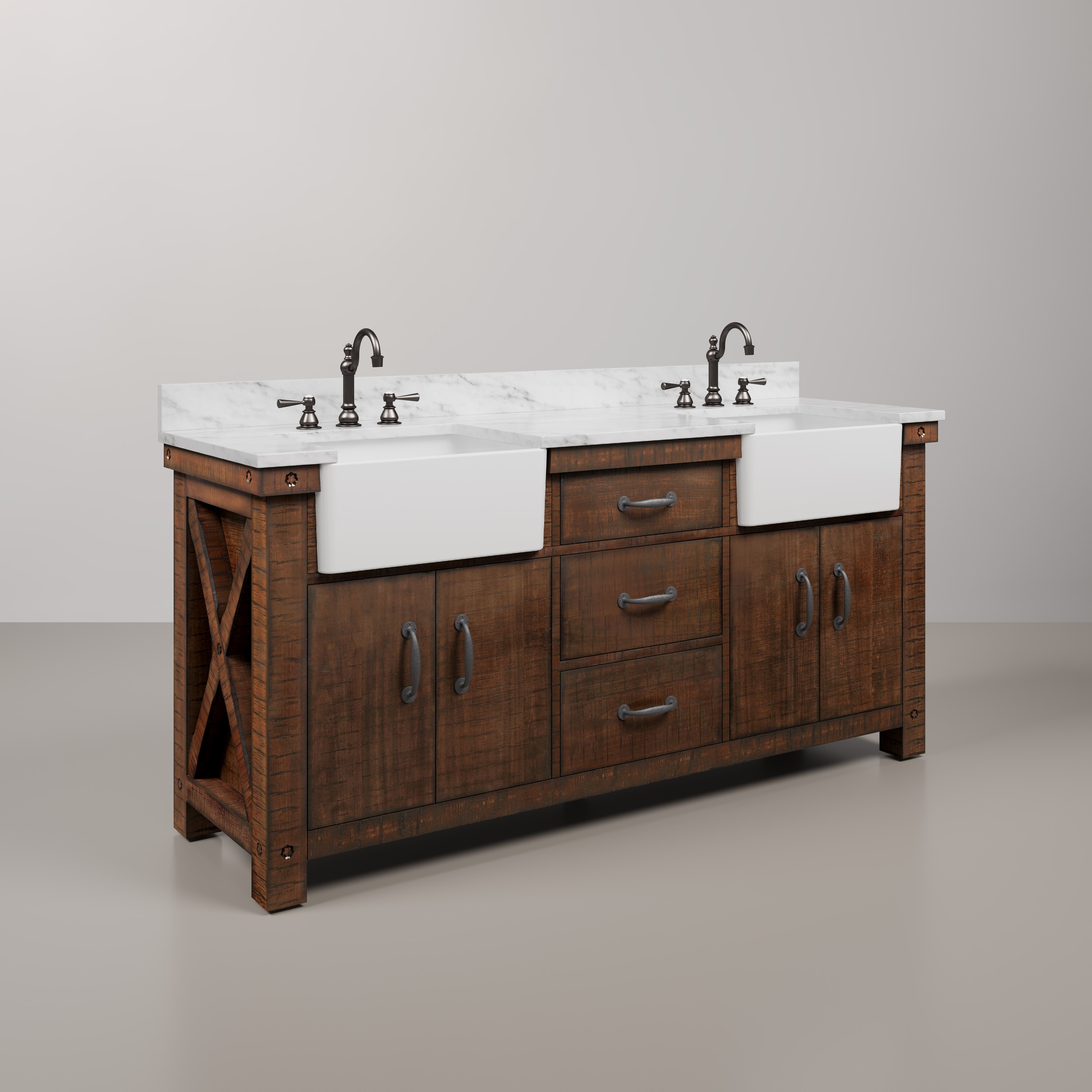 Water Creation PY72CW03RS-P72TL1203 Bath-Vanity-Combo - View #3