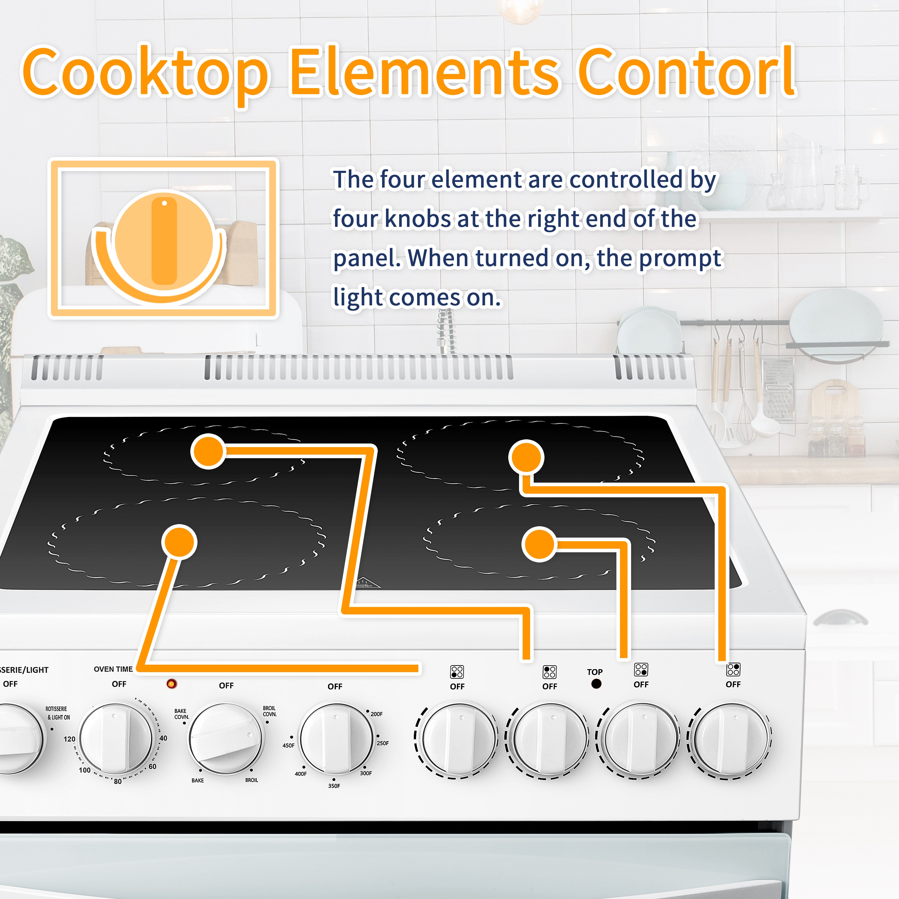 LANBO LB-ERK24RC-W Freestanding-Electric-Ranges - View #7