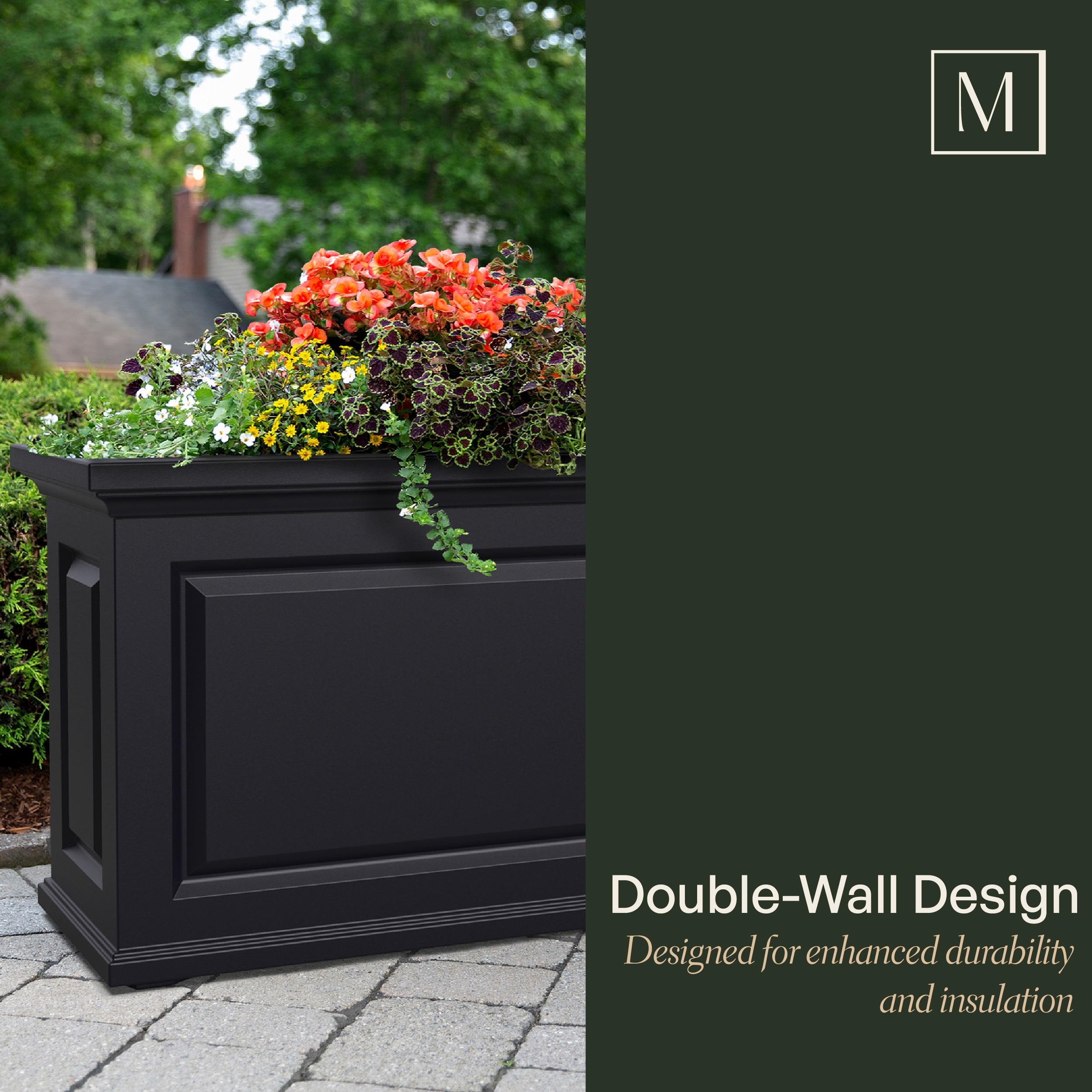 Mayne 4847-W Planter-Window-Box - View #5