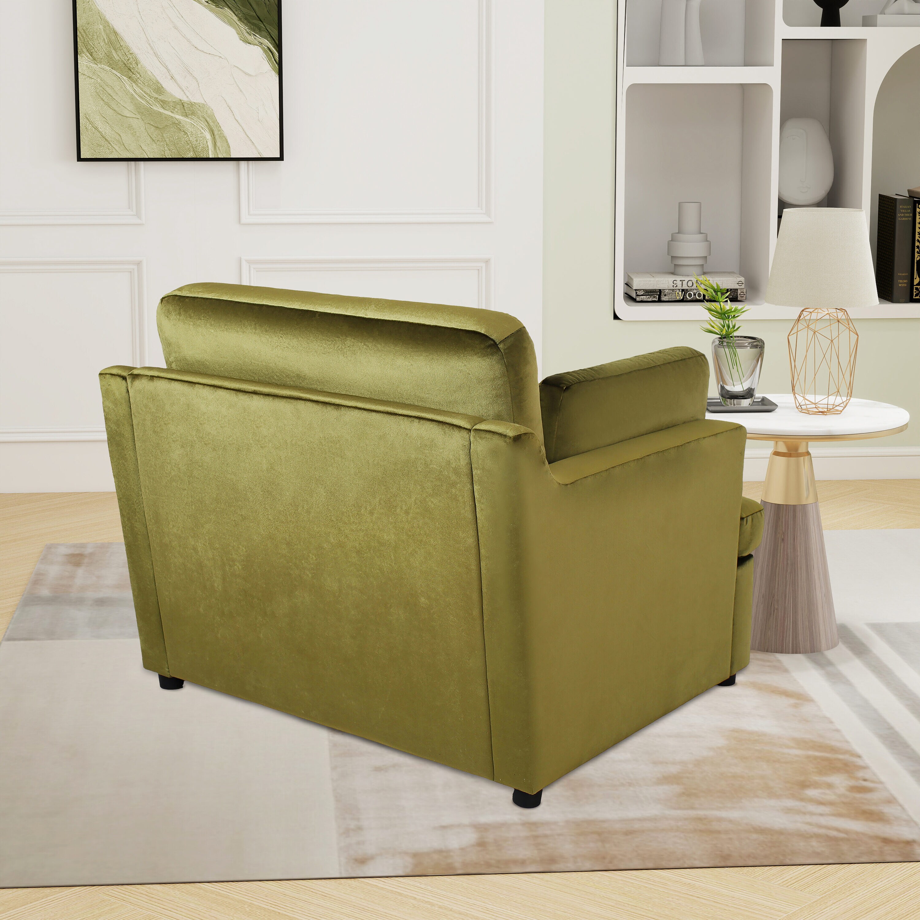 Hrinhom HC-D2018-GREEN chairs - View #2