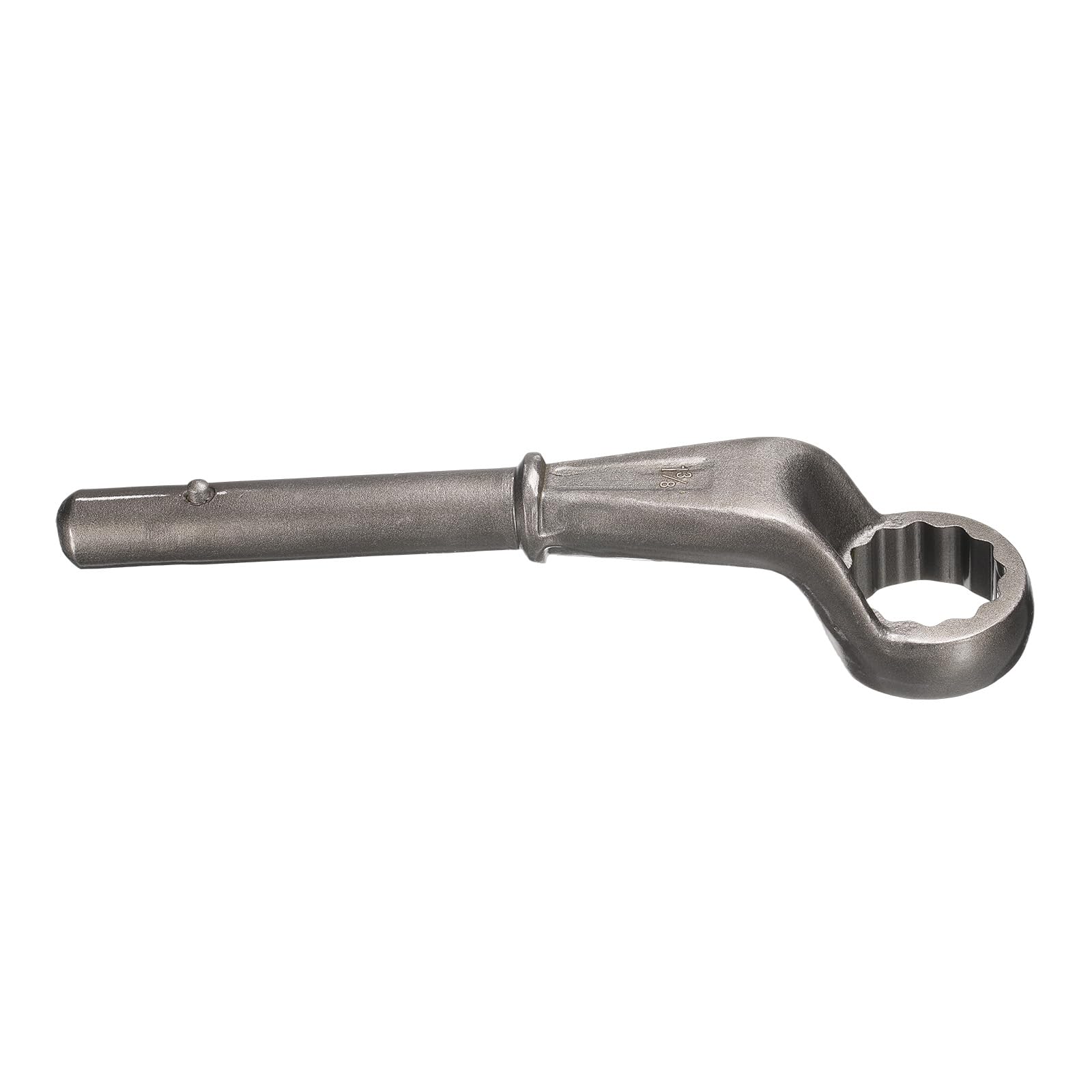Misopily -  Offset Box End Tubular Handle Wrench One and Three Eighths Inch CRV 12 Point High Nec...