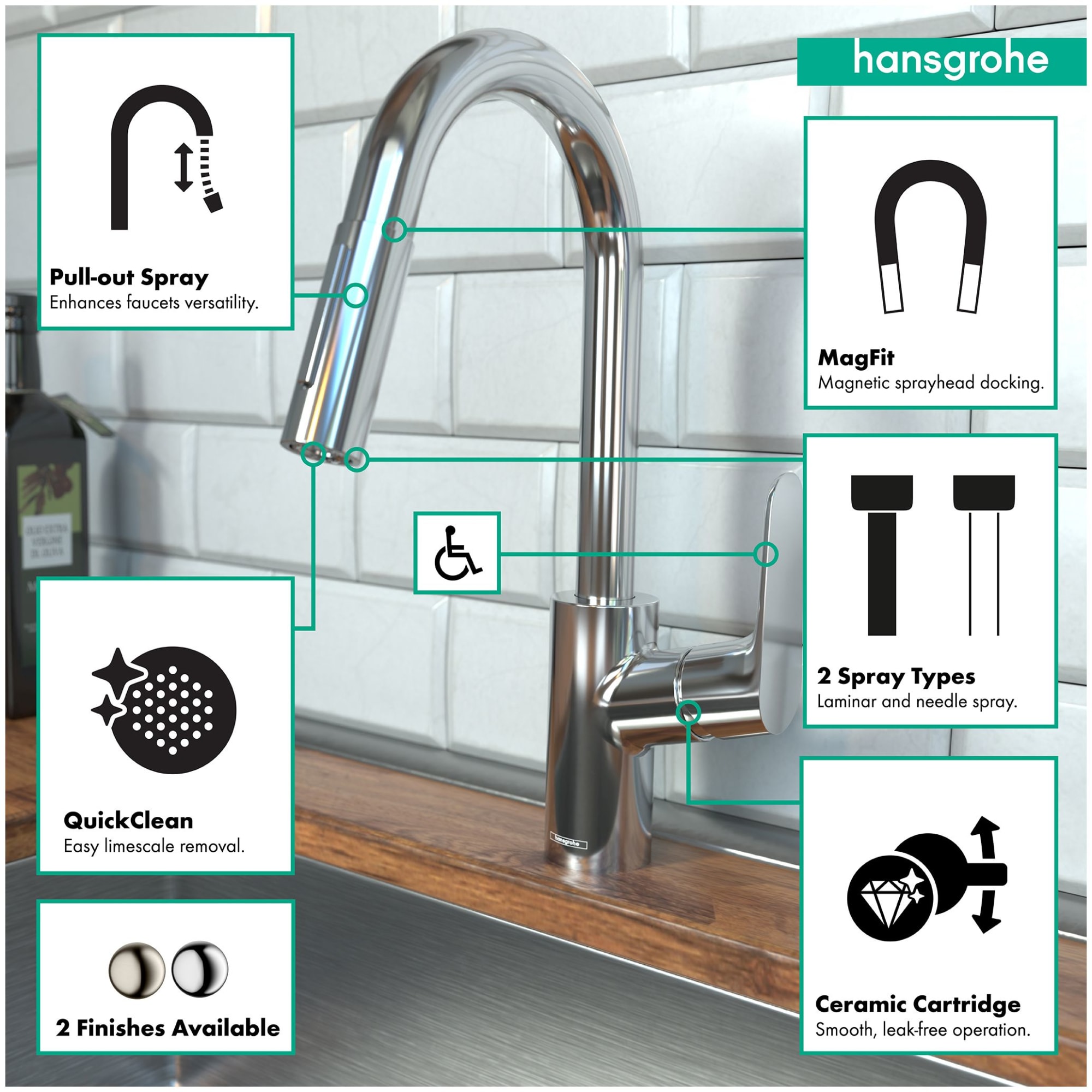 Hansgrohe 04506671 Kitchen-Faucets - View #4