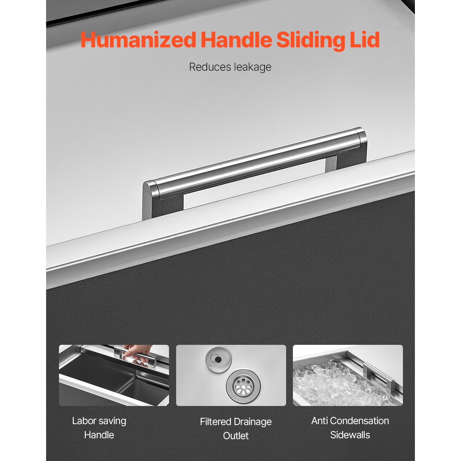 VEVOR SCQRSCBC201B07270V0 Ice-Buckets - View #6