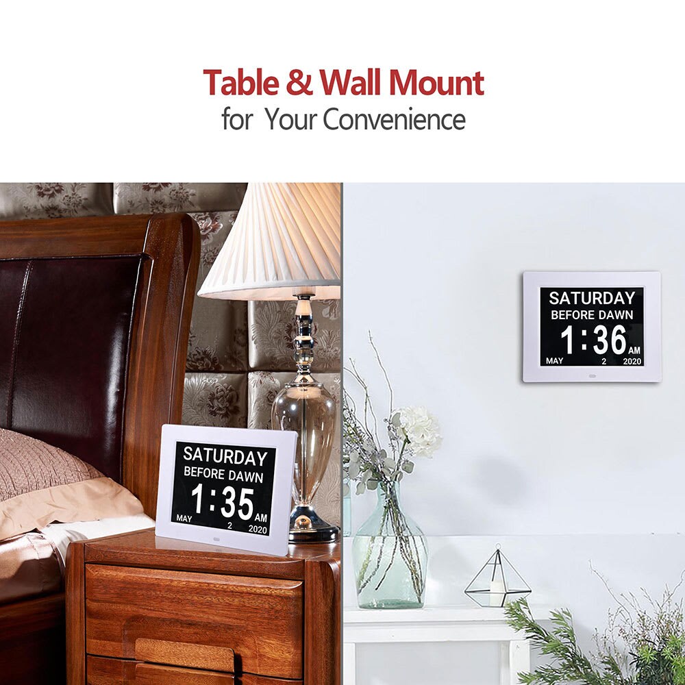Yescom 06CLK001-8IN-07-LO Indoor-Outdoor-Clocks - View #5