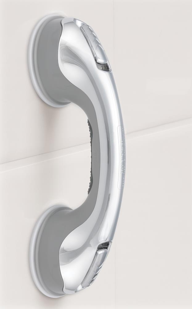 MHI Safe-er-grip 12-in White Suction Cup Grab Bar in the Grab Bars  department at