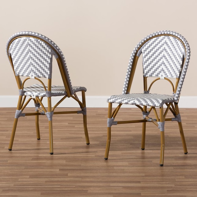 Baxton Studio Set of 2 Celie Contemporary/Modern Dining Side Chair ...