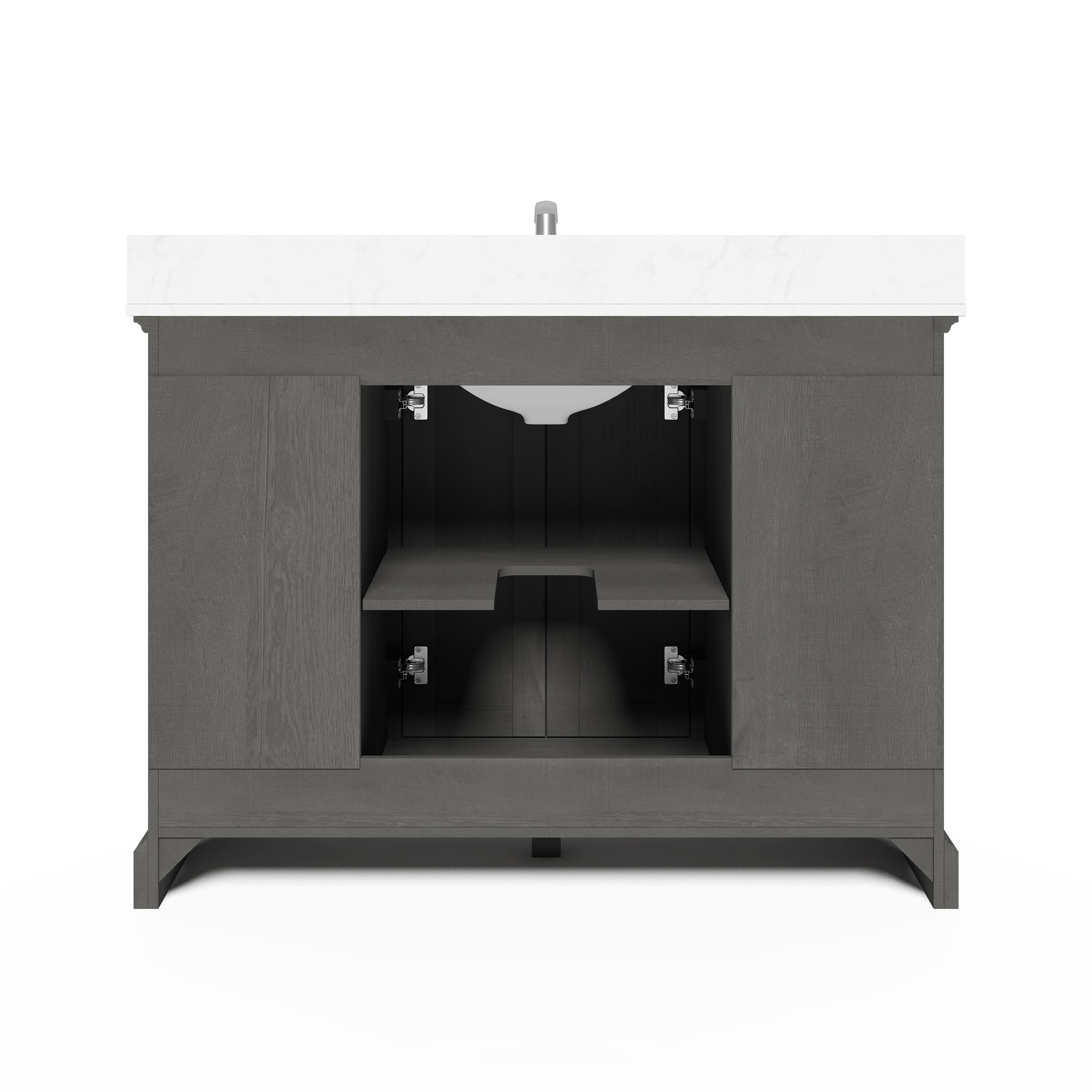 allen + roth LWSJ48VBR Bath-Vanity-Combo - View #9
