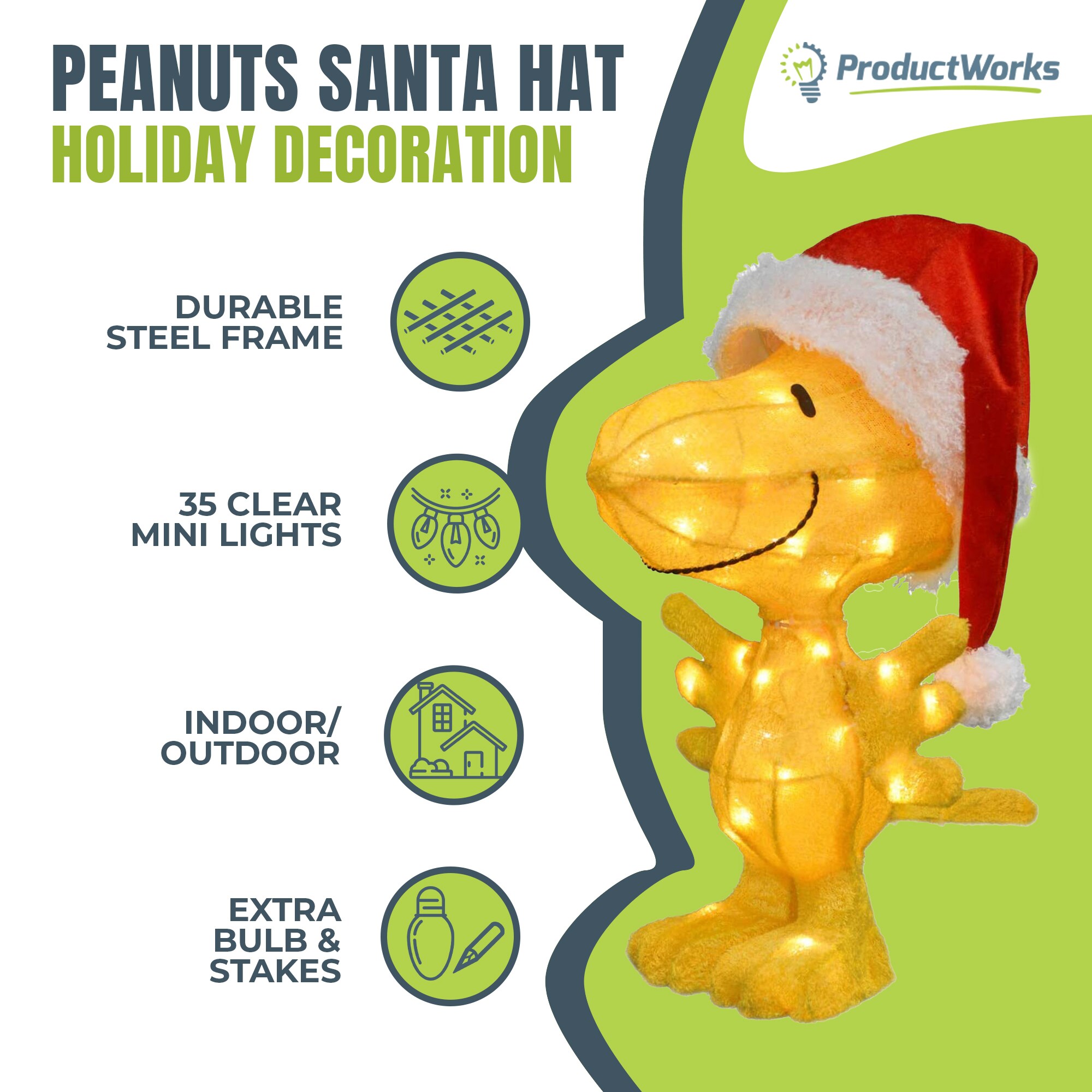 ProductWorks 235768 Outdoor-Christmas-Decor - View #2