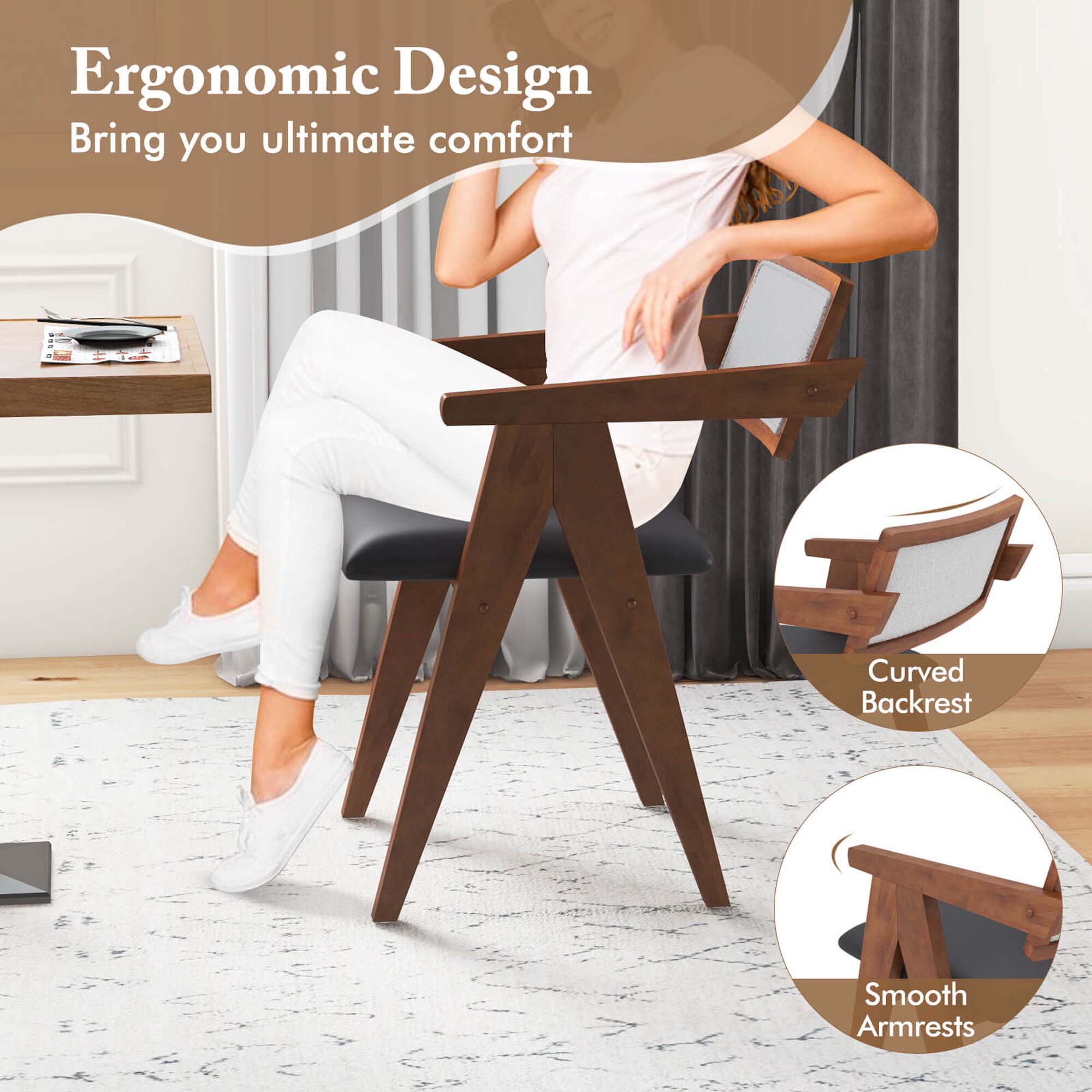 Costway HCST05045 chairs - View #6