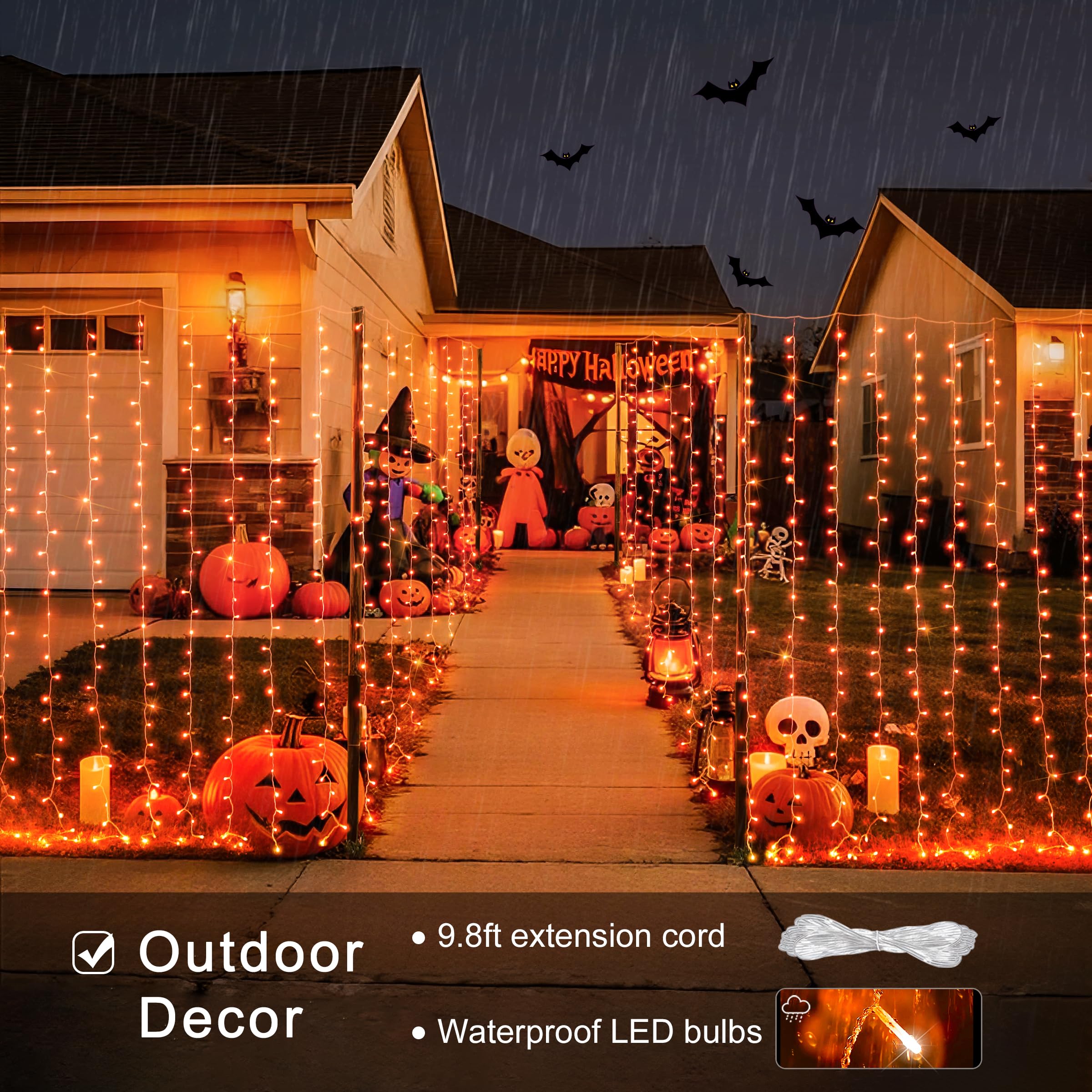 IJBUHV 678887730138 Halloween-String-Lights - View #5