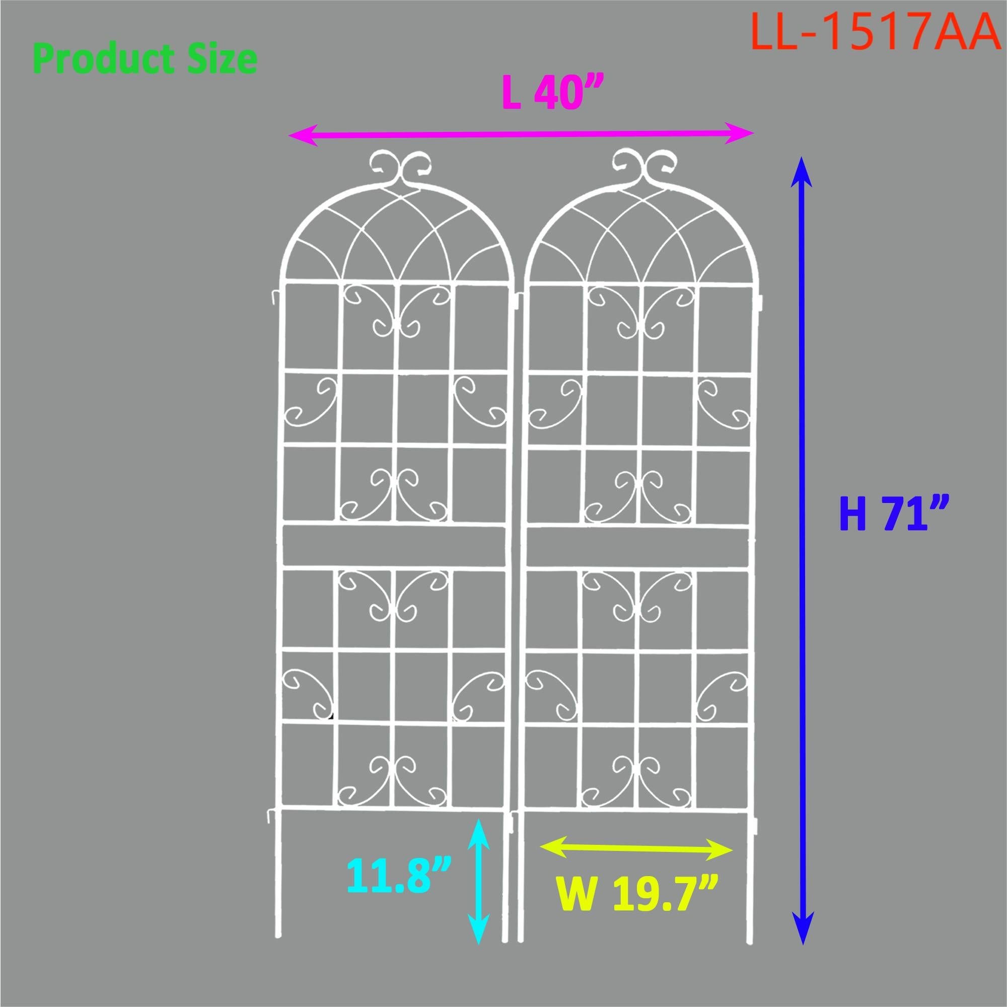 Yiekholo LL-1517AA Garden-Trellis - View #4
