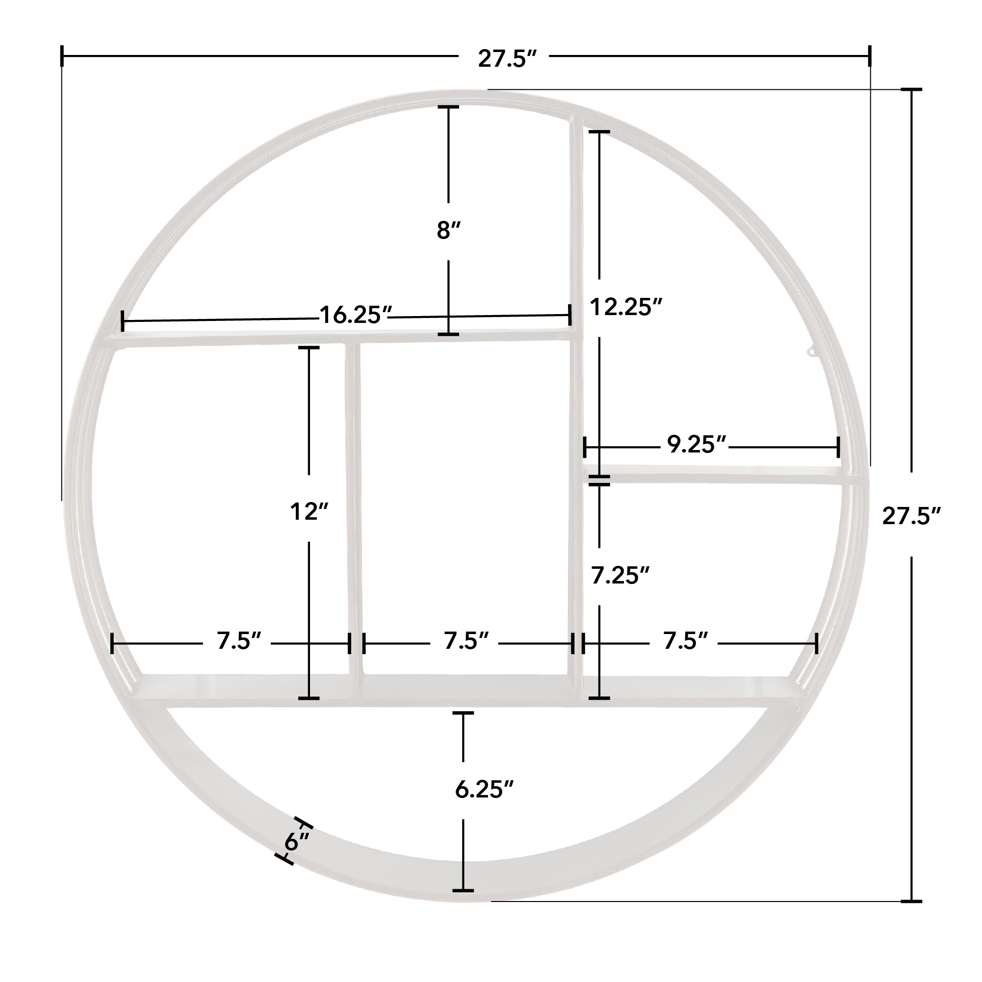 FirsTime 70291 Wall-Mounted-Shelving - View #4