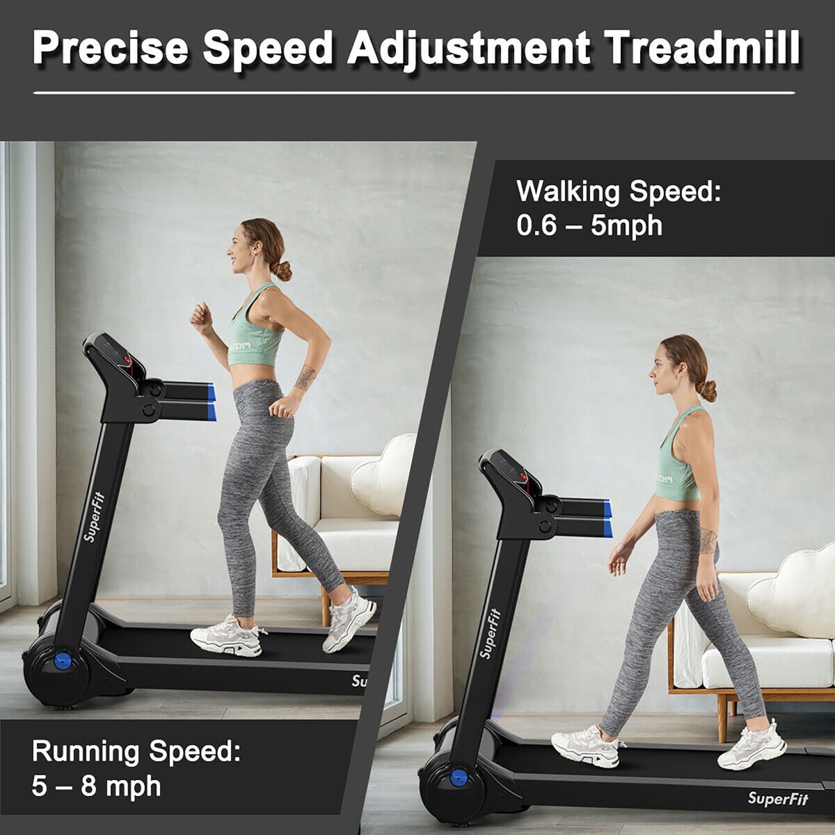 Costway CSHY000983 treadmills - View #2