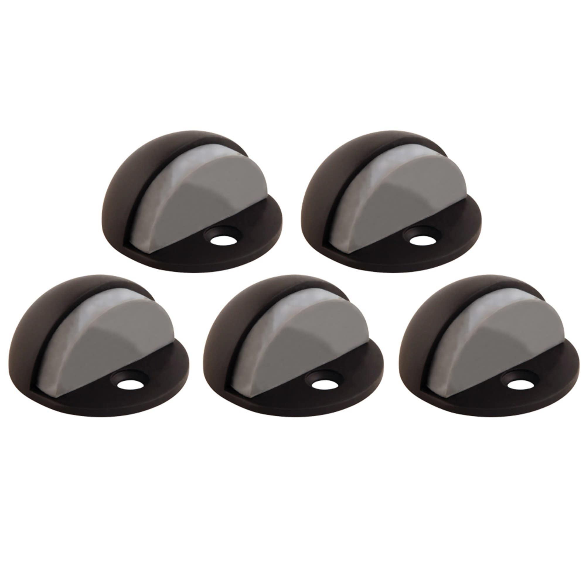 Design House Oil-Rubbed Bronze Bumper Door Stop (5-Pack) 181891 at ...