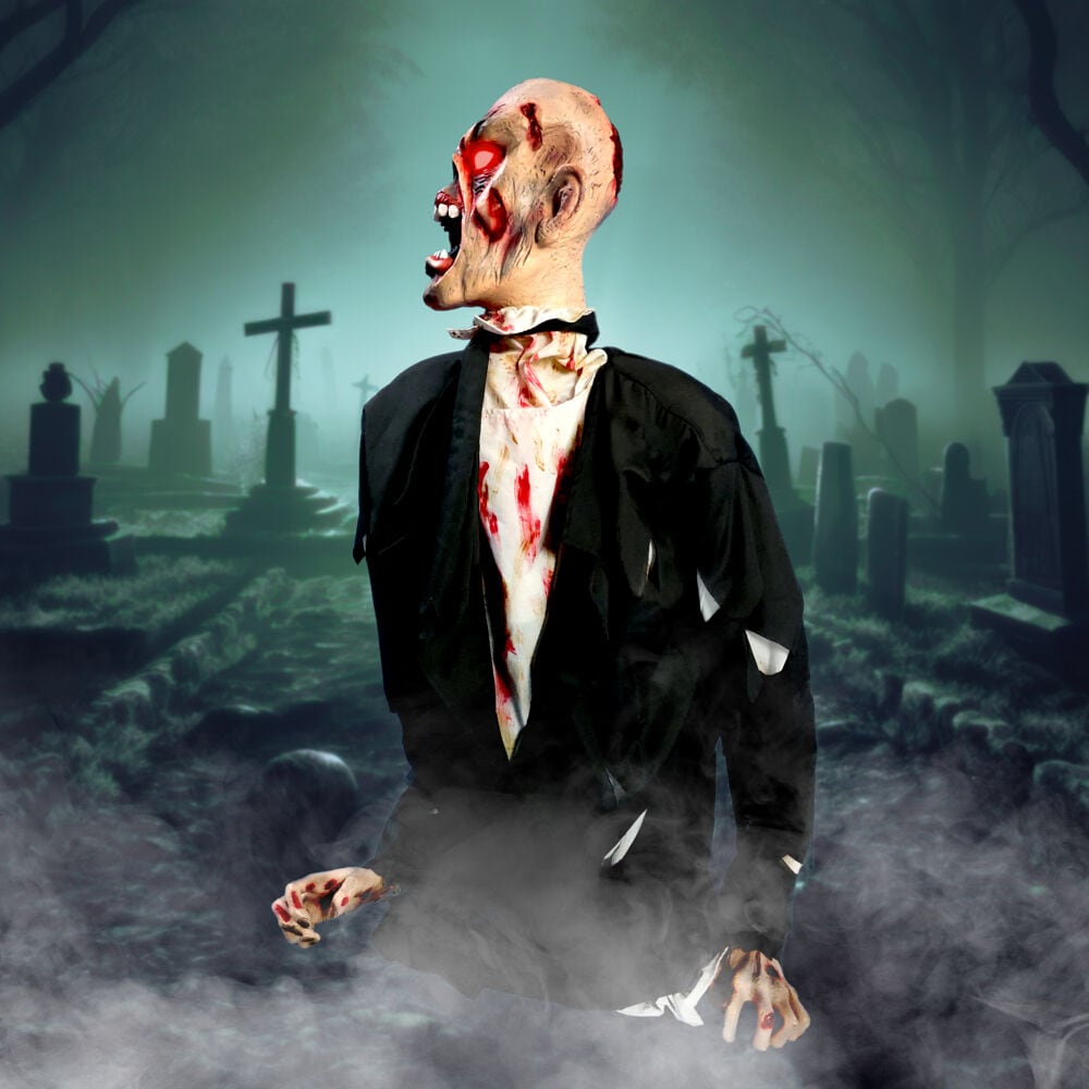 Haunted Hill Farm HHDAMIEN-1FLSA Halloween-Animatronics - View #12