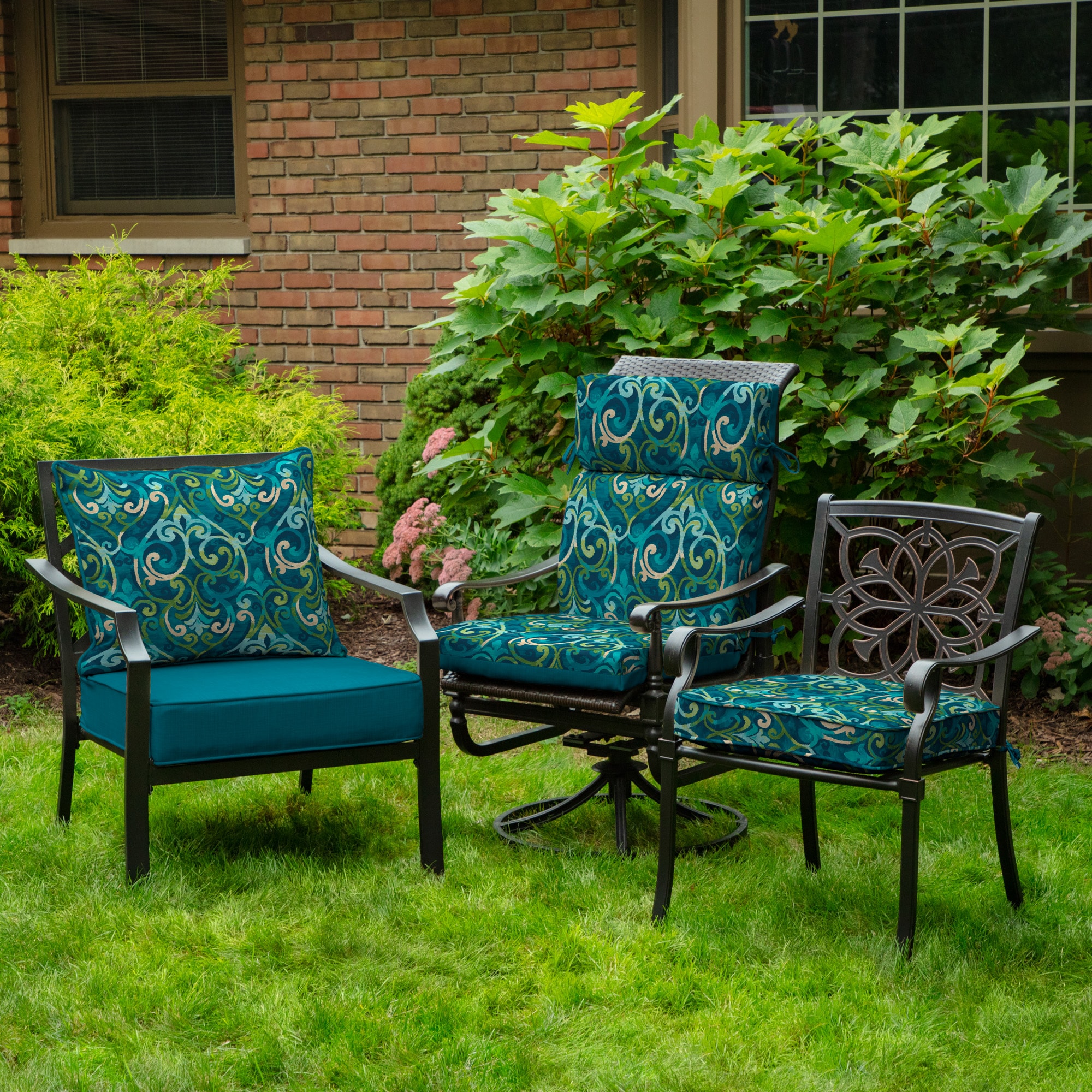 vidaXL Garden Bench Cushions 2pcs Green 70.9 x19.7 x2.8 Oxford Fabric,  5.9'2 pcs - Kroger