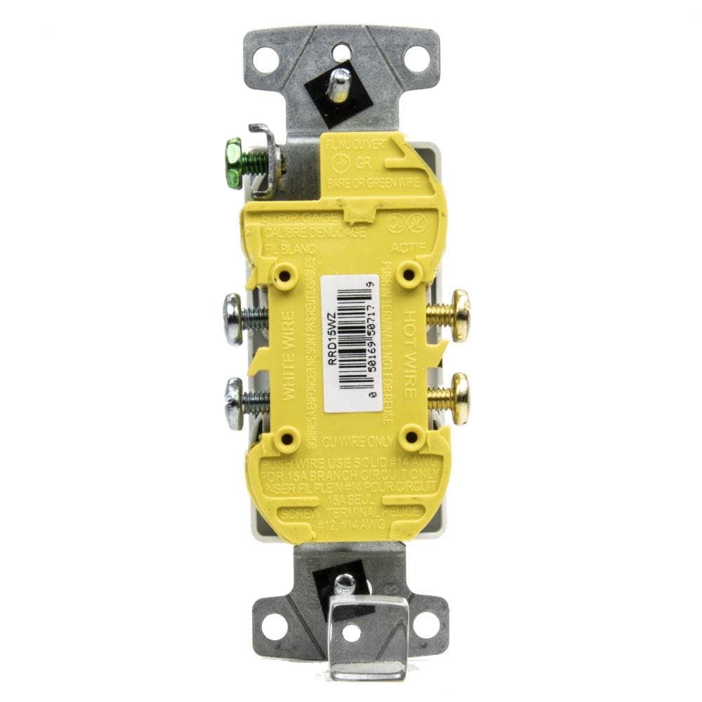 Hubbell RRD15WZ receptacles - View #3