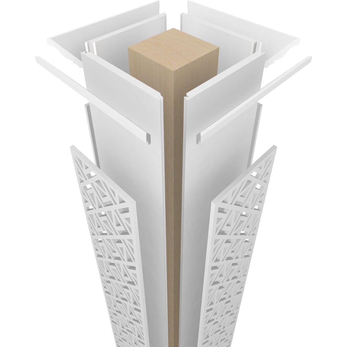 Ekena Millwork CC1210ENMIDCRCR Column-Wraps - View #7